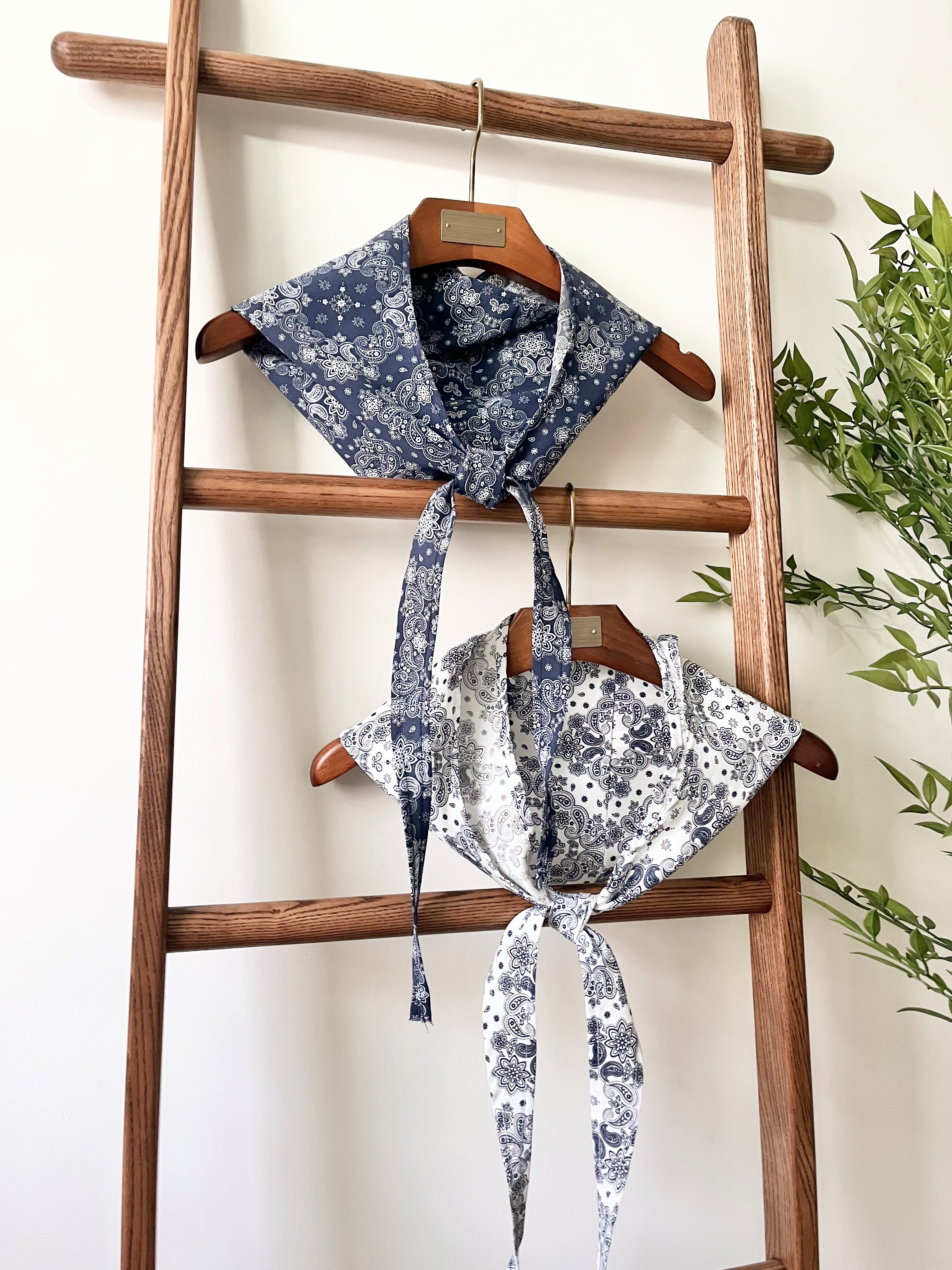 🌿腰果花 帶帽領巾