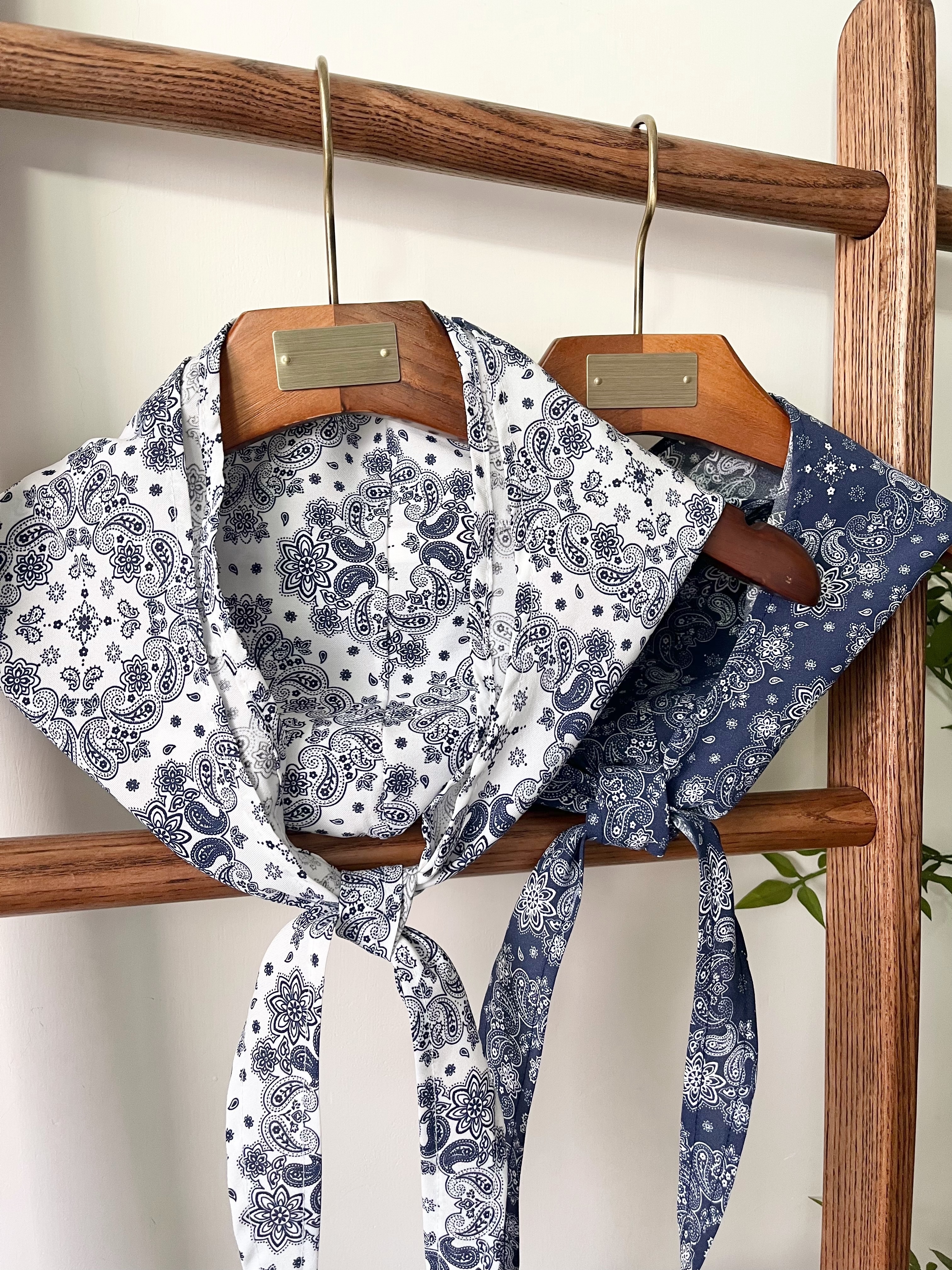 🌿腰果花 帶帽領巾