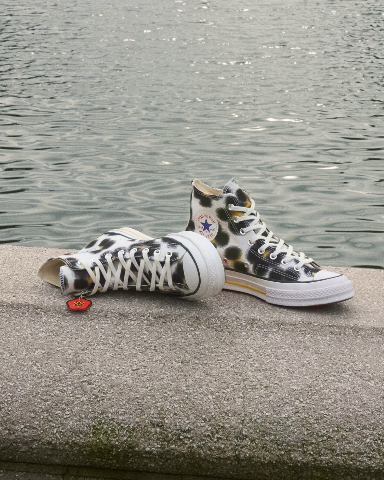 【Focus Store】預購 Kenzo x Converse Chuck 70 High "Sweet Corn Solar Power" 白黑小花 A14788C