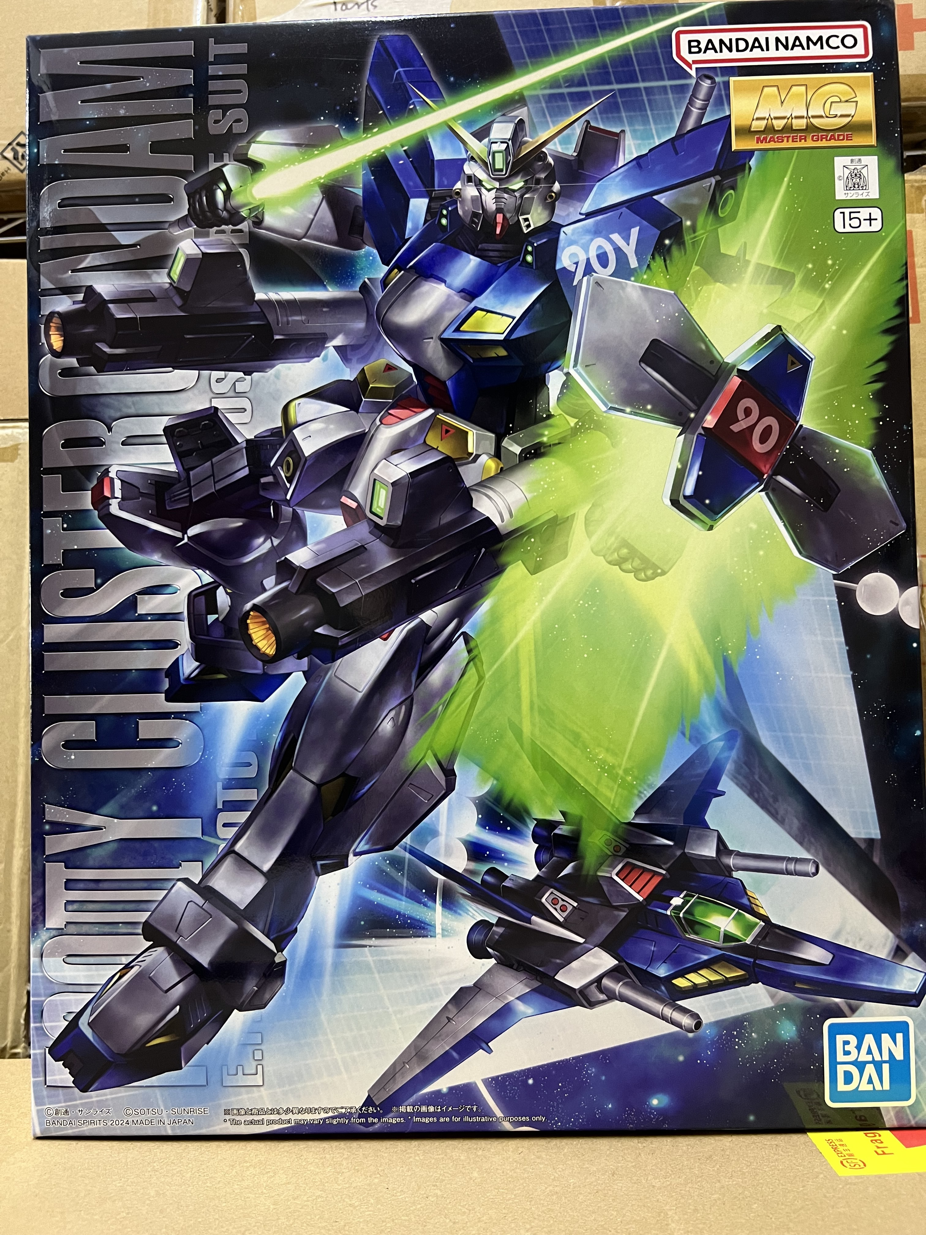 MG 1/100 F90III Y Cluster Gundam