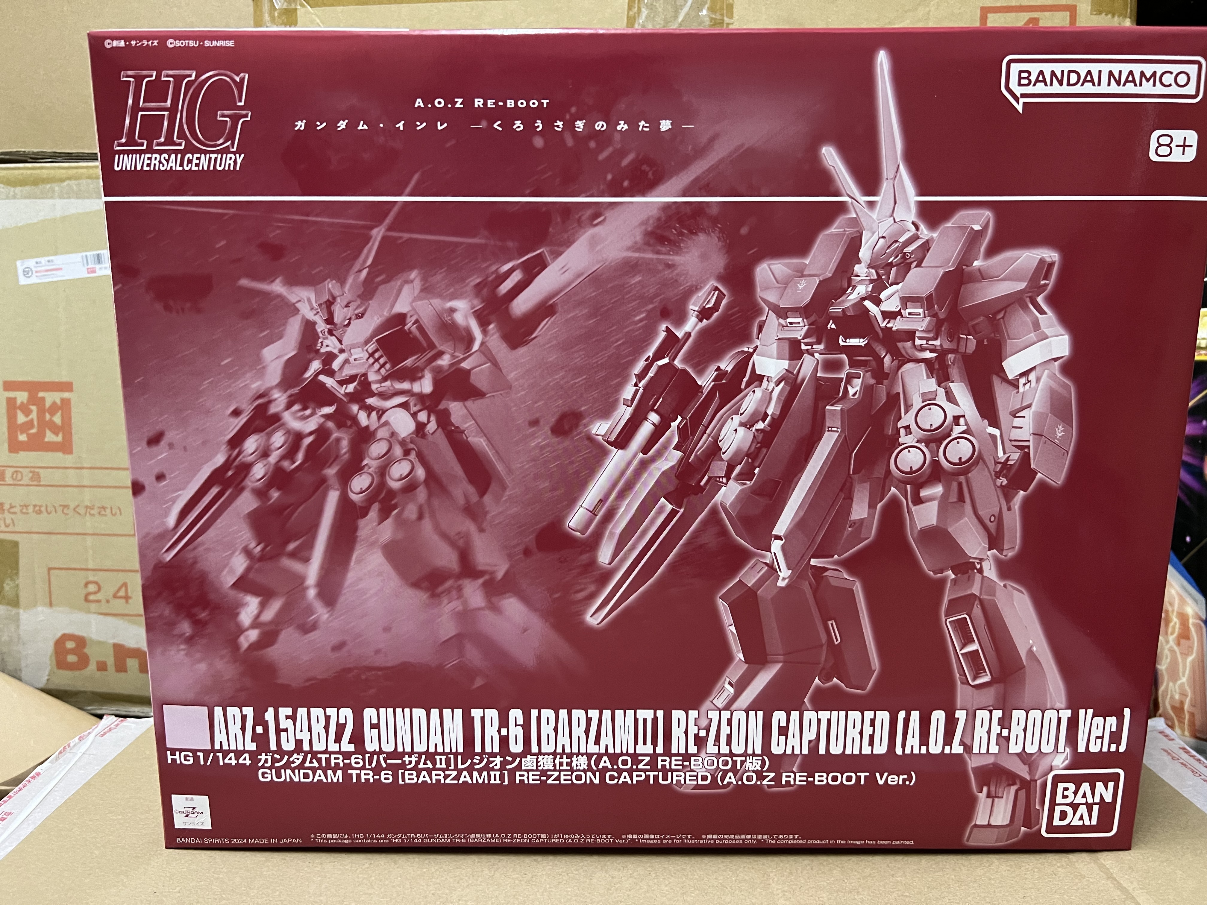 HG 1/144 GUNDAM TR-6 [BARZAMⅡ] RE-ZEON CAPTURED (A.O.Z RE-BOOT Ver.)