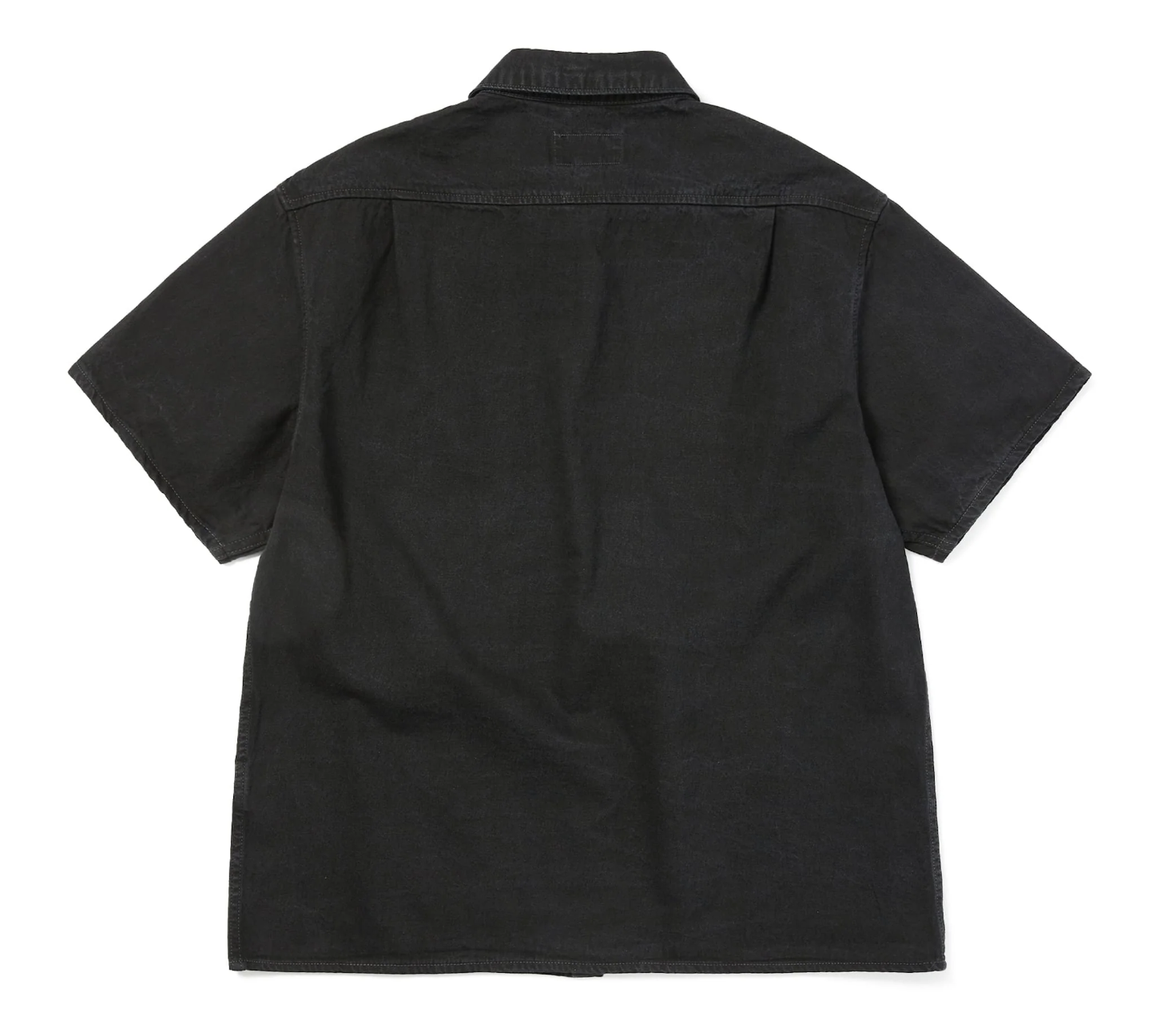Thisisneverthat Washed Denim S/S Shirt- Black
