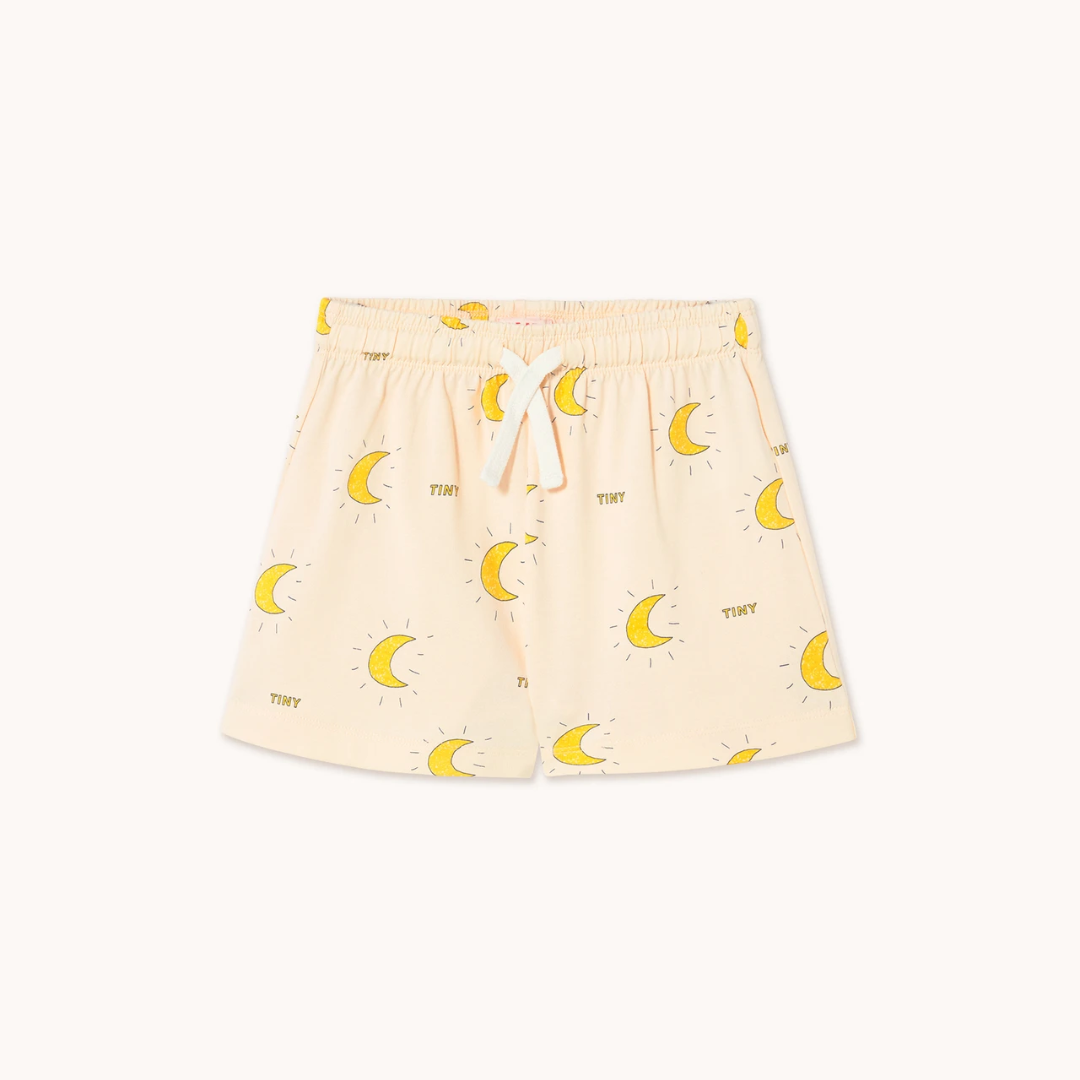 TINYCOTTONS│MIDNIGHT SUN SHORT有機棉午後陽光短褲．Light cream