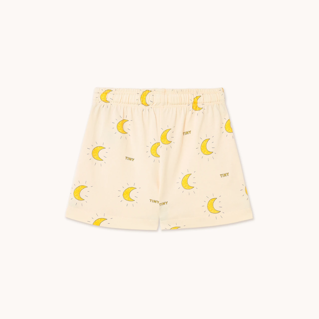 TINYCOTTONS│MIDNIGHT SUN SHORT有機棉午後陽光短褲．Light cream