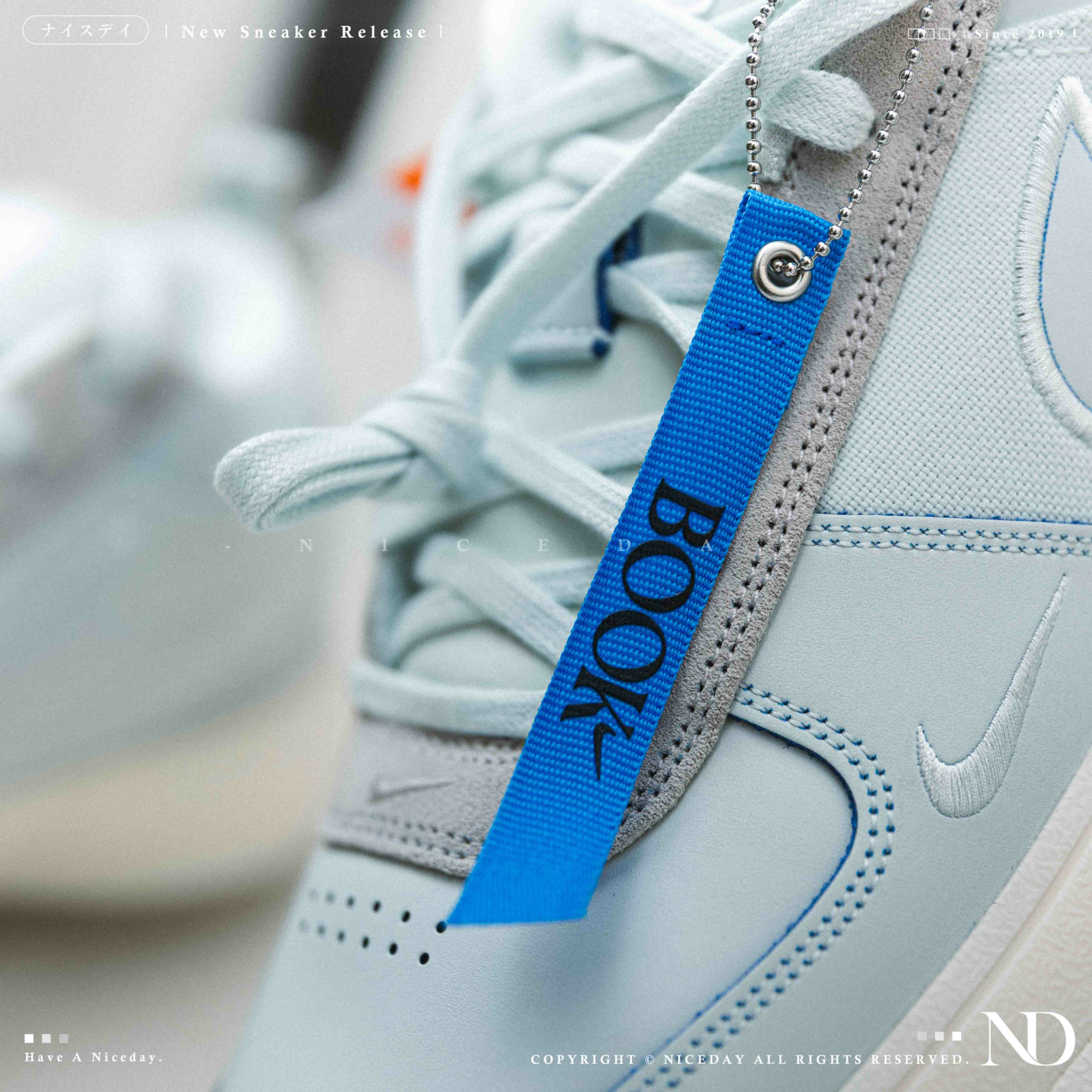 NICEDAY 現貨 Nike Book 1 EP Moss Point 灰藍 藍色 淺藍 簽名 男鞋 籃球鞋 IH0891-001