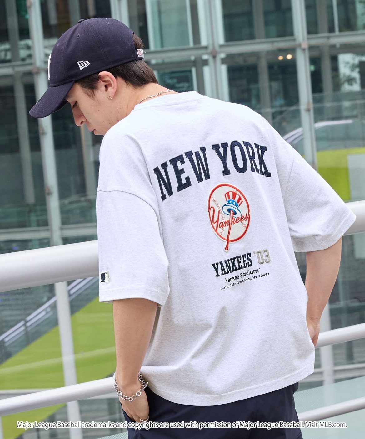 <球迷們必買💥> MLB 美國 職業棒球 大聯盟 定製標誌 刺繡 寬鬆 短袖 5色