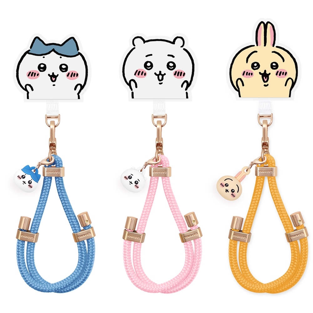 預 購 貨 品丨永橙🍊Garmma Chiikawa公仔吊飾編織手機長背帶/短手繩系列💞