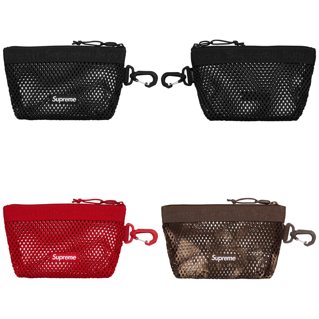 現貨┃Supreme 25SS Mesh Mini Pouch 收納小包