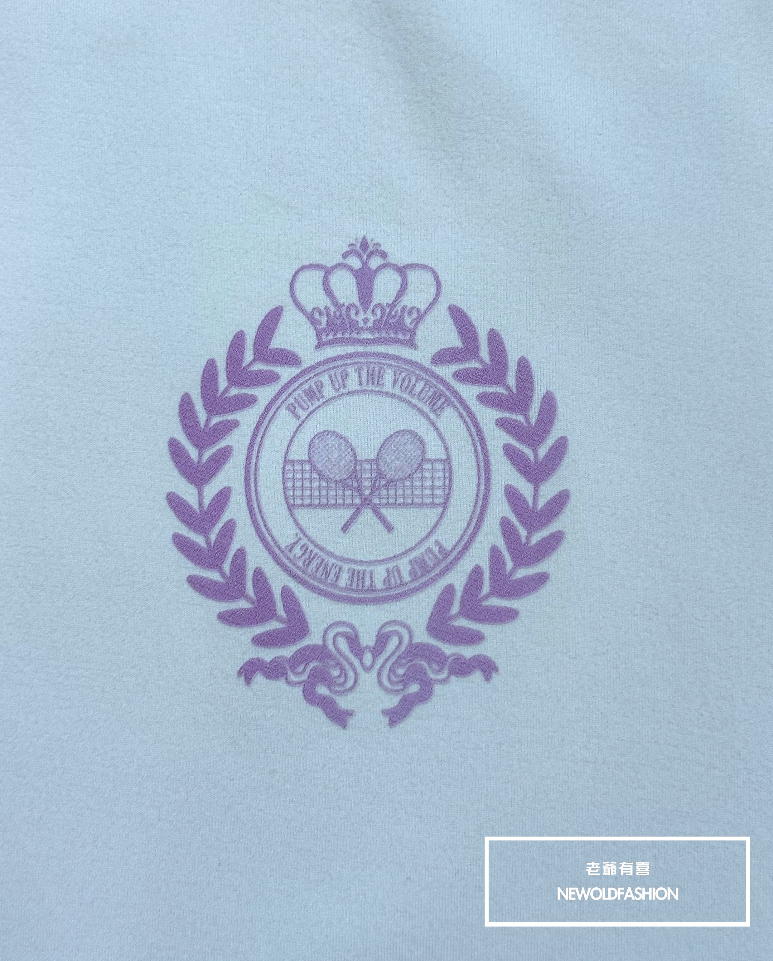 『新品上市』重磅桂冠皇冠短T(NOF25038145)-奶白