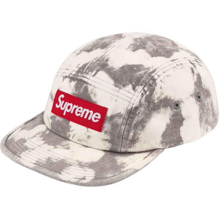 現貨┃Supreme 25ss Denim Camp Cap 丹寧 水洗 五分割帽