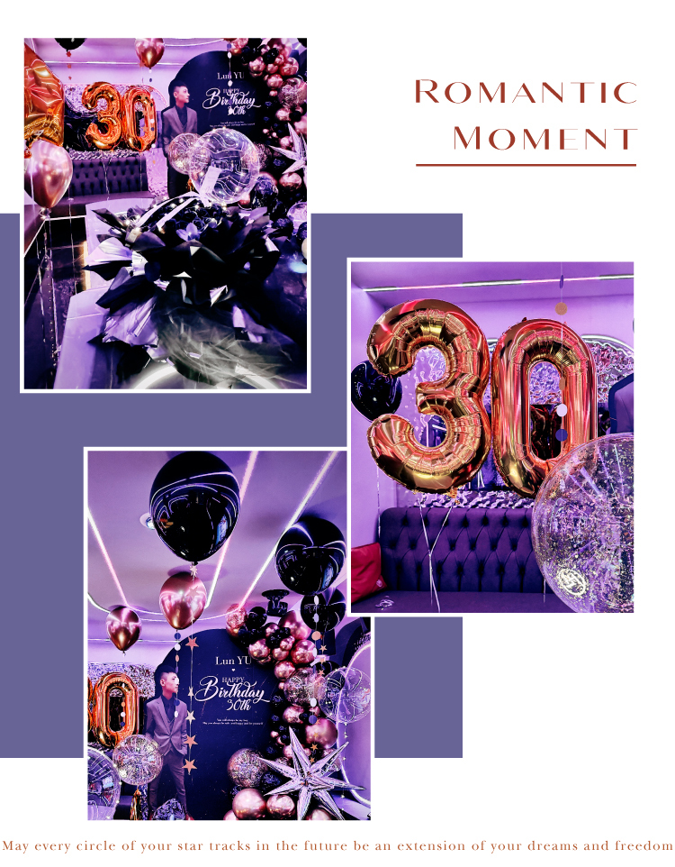 【私人招待所】生日驚喜．TENHOUSE．黑金色系