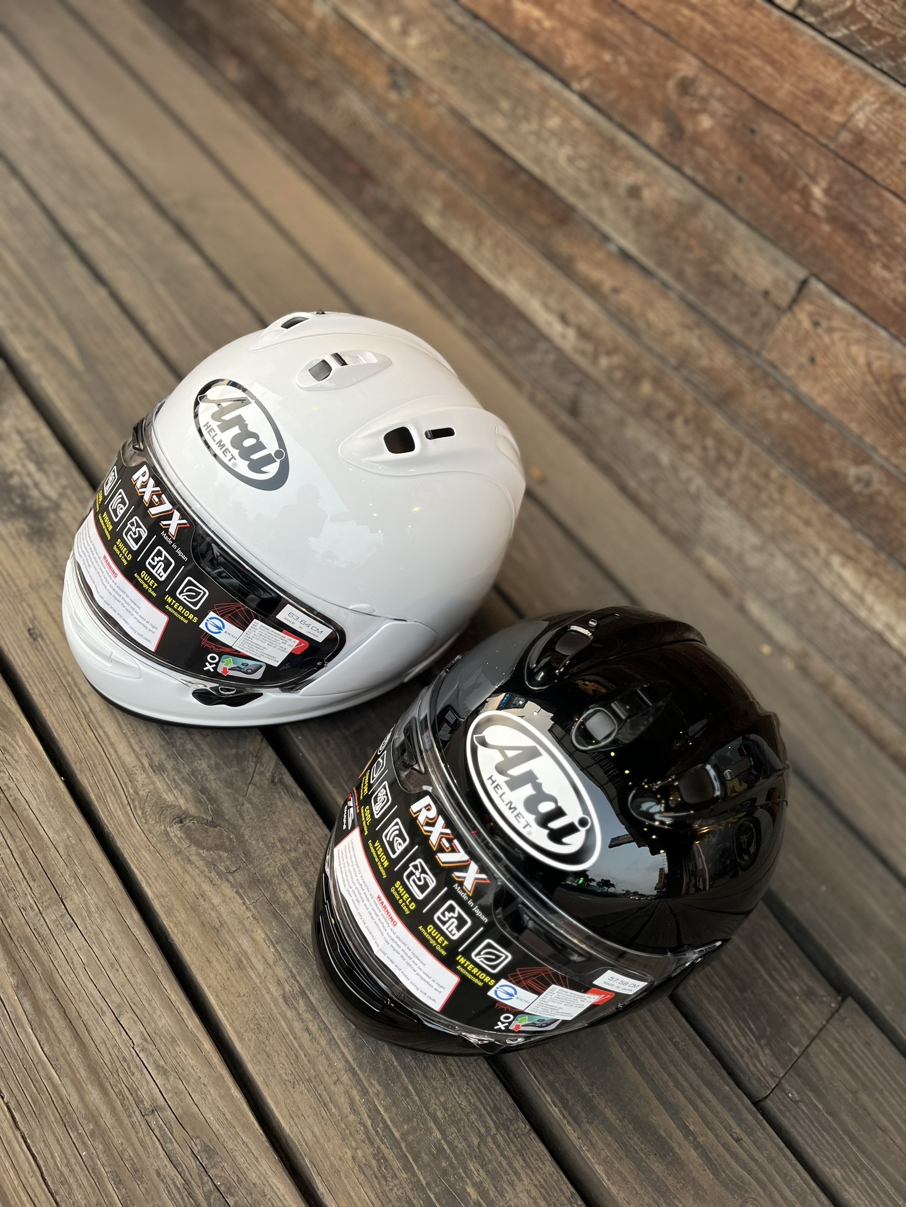 ARAI RX-7X XO GLASS WHITE 珍珠白全罩