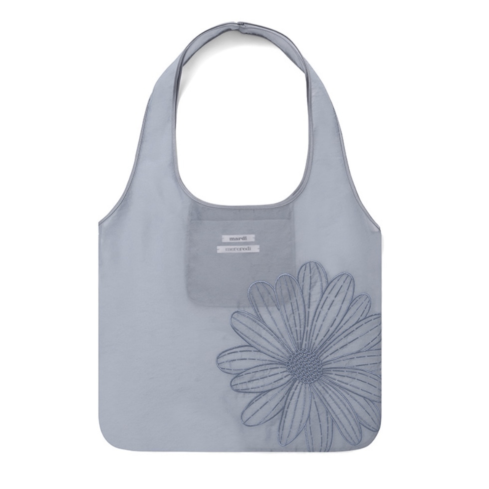 MARDI MERCREDI SHEER BAG 藍 透明包 雛菊 手提袋 金高銀同款 韓國代購