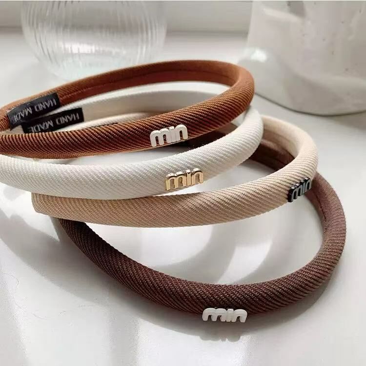 K61字母細版髮箍