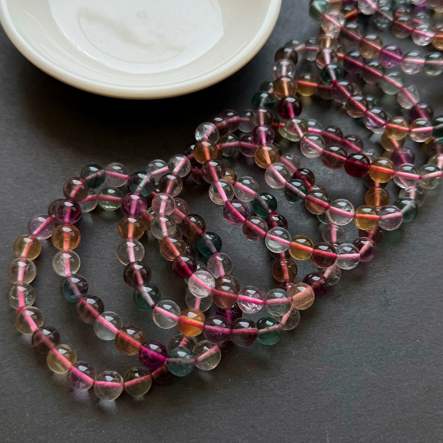 [原石] 螢石 水晶手串