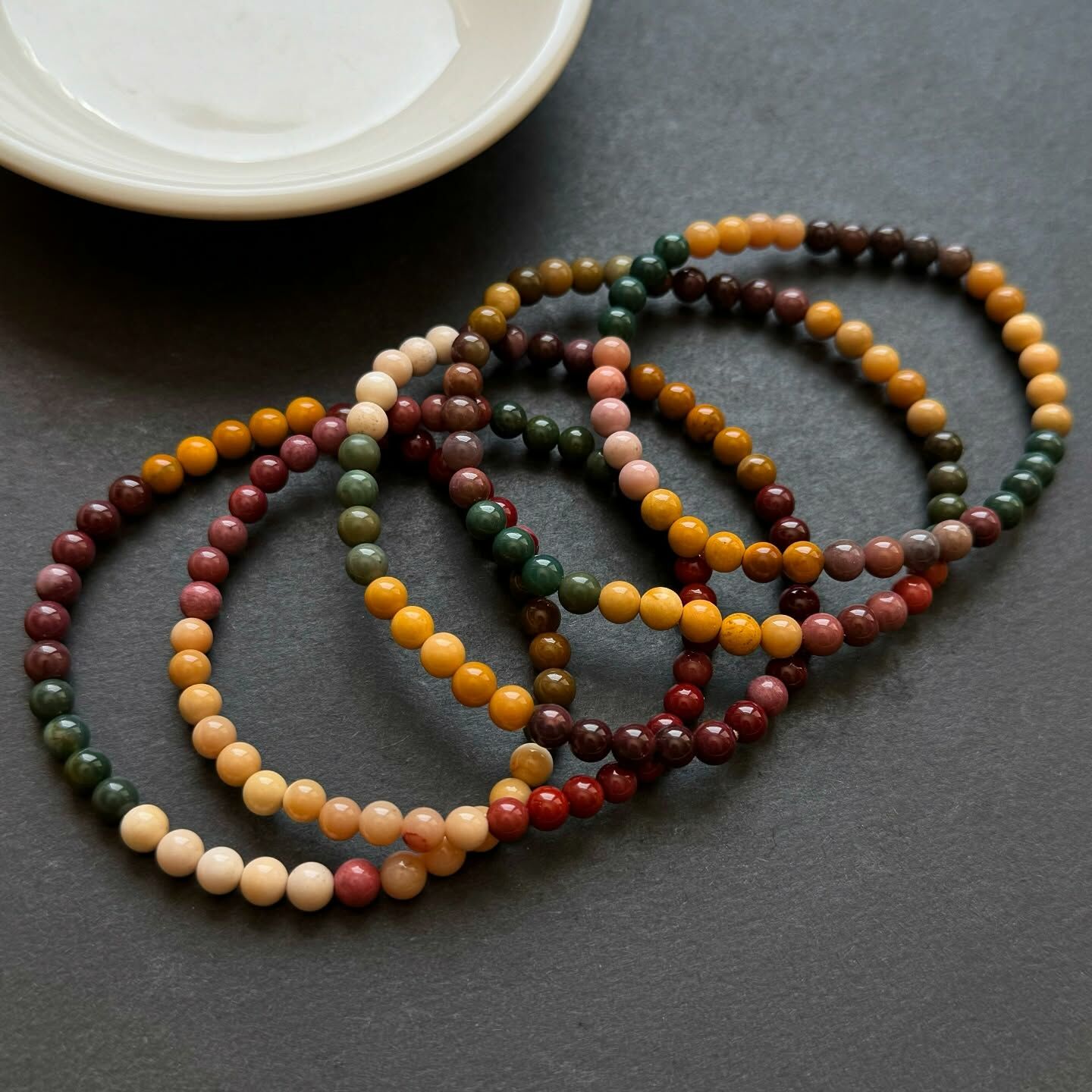 [原石] 魔凱石 / 蛋黃石 水晶手串