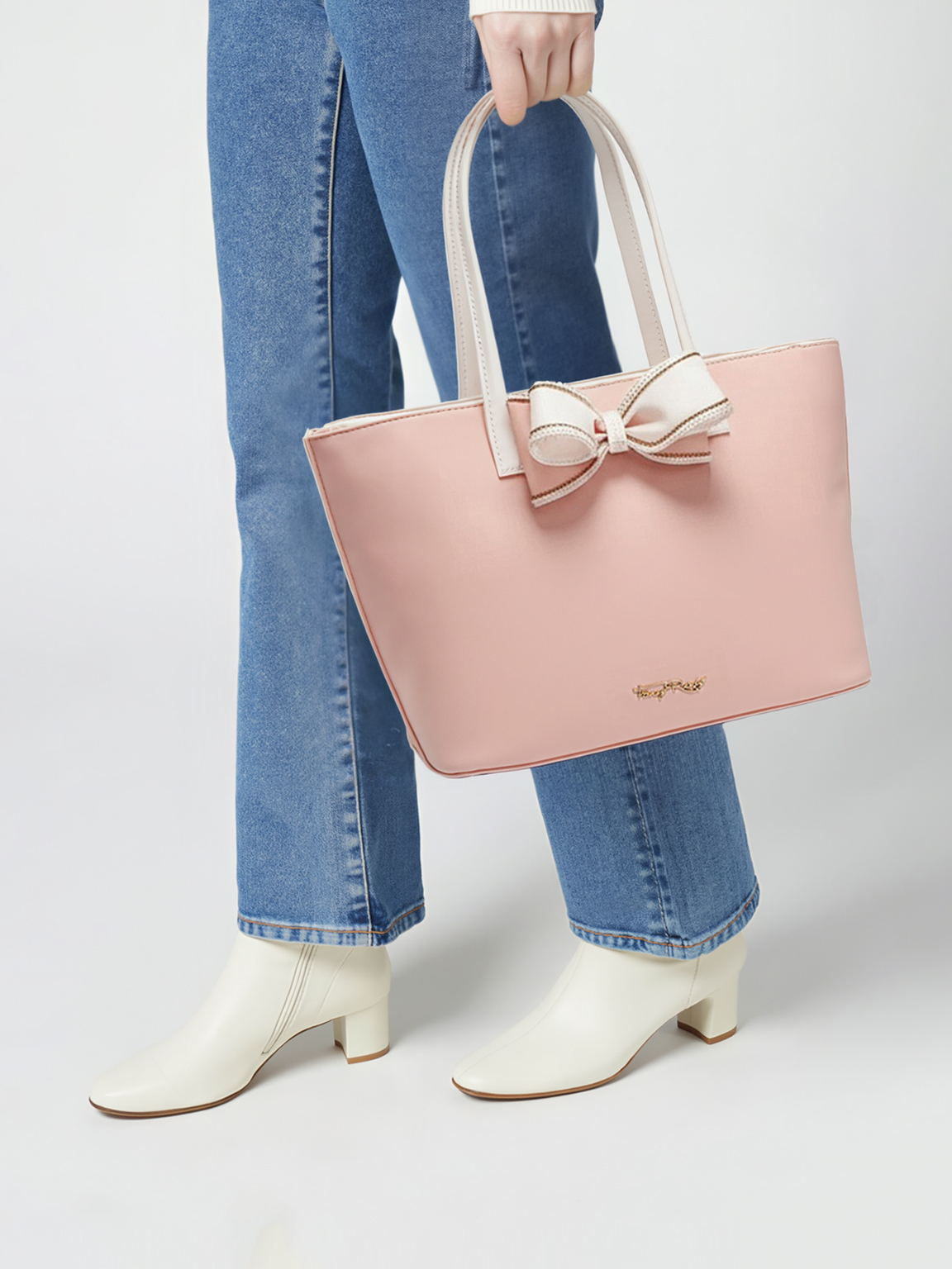 Lily Bow Tote Bag