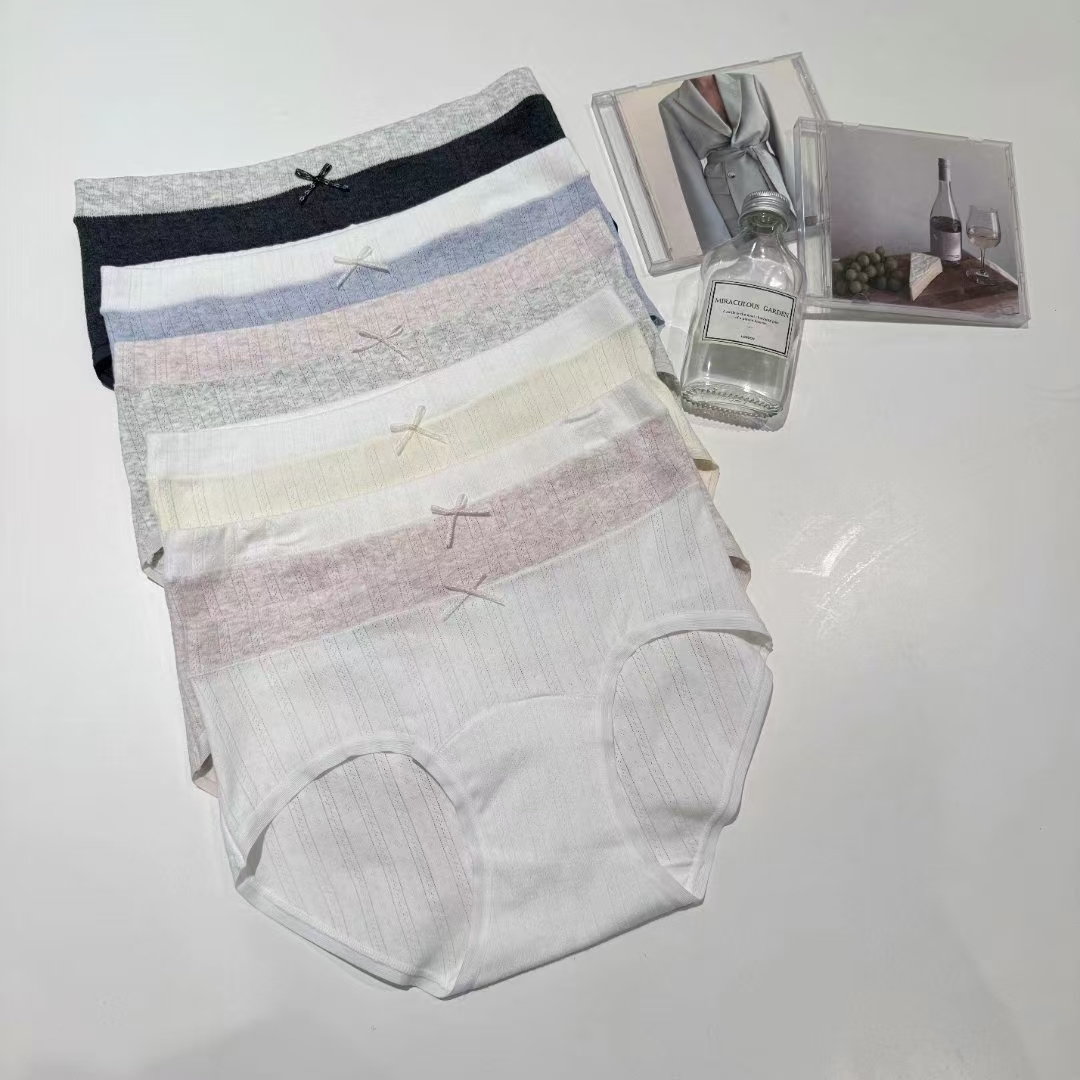 FL4216 暗透直紋內褲 (一套6條)