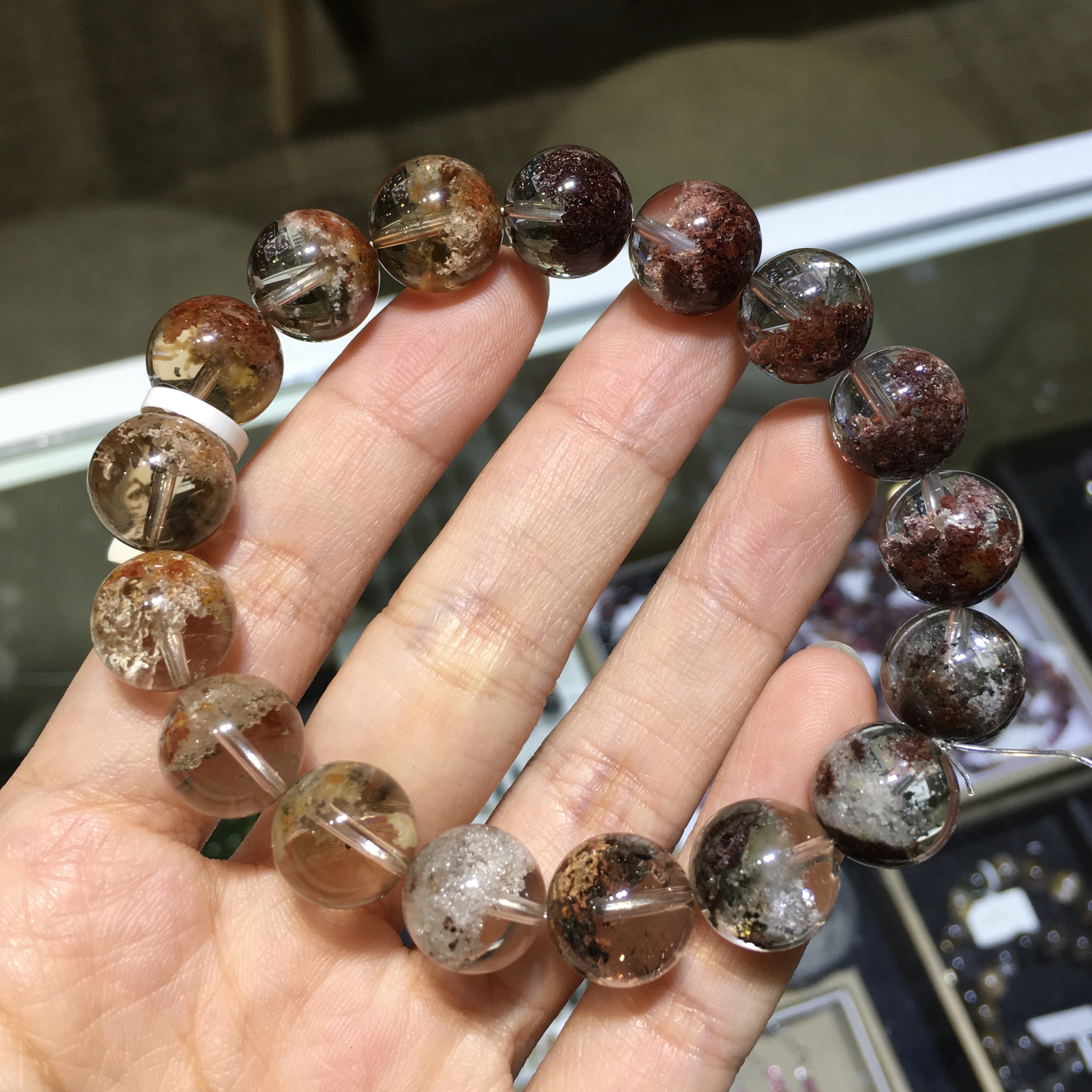 花幽靈手串 54419 12.5mm