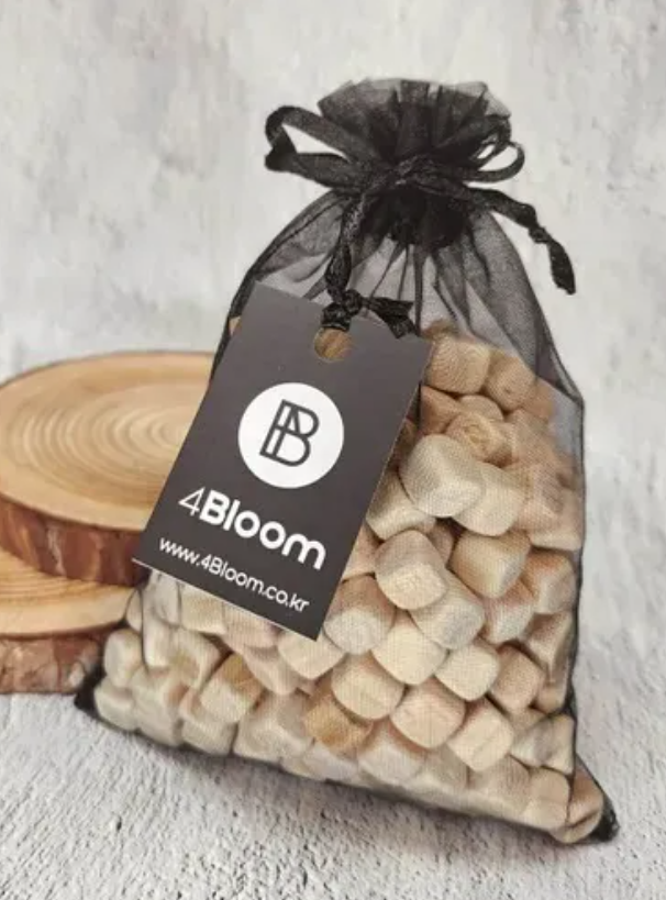 【4BLOOM】韓國抑菌除濕除臭扁柏木香囊 10g