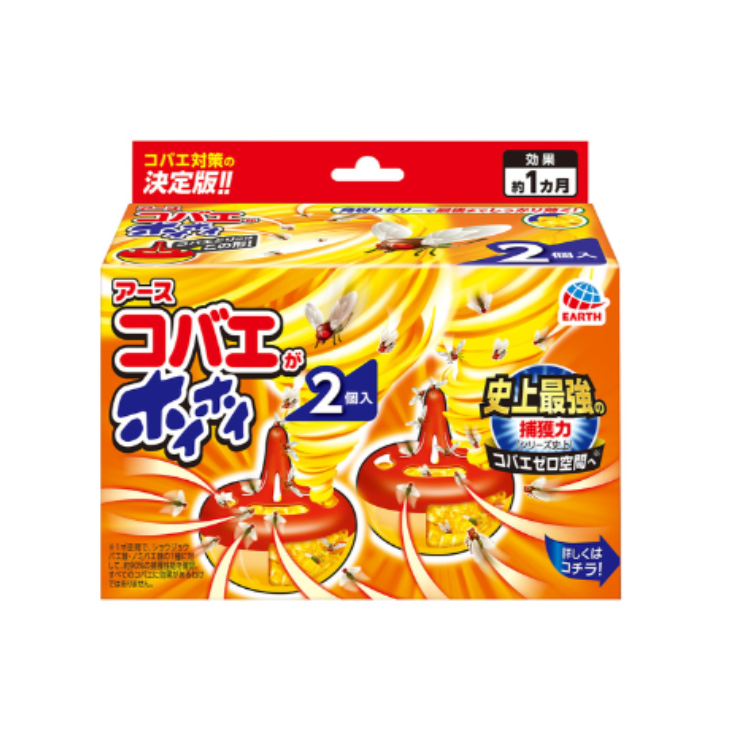 Earth Chemical 日本製果蠅誘捕啫喱2個裝