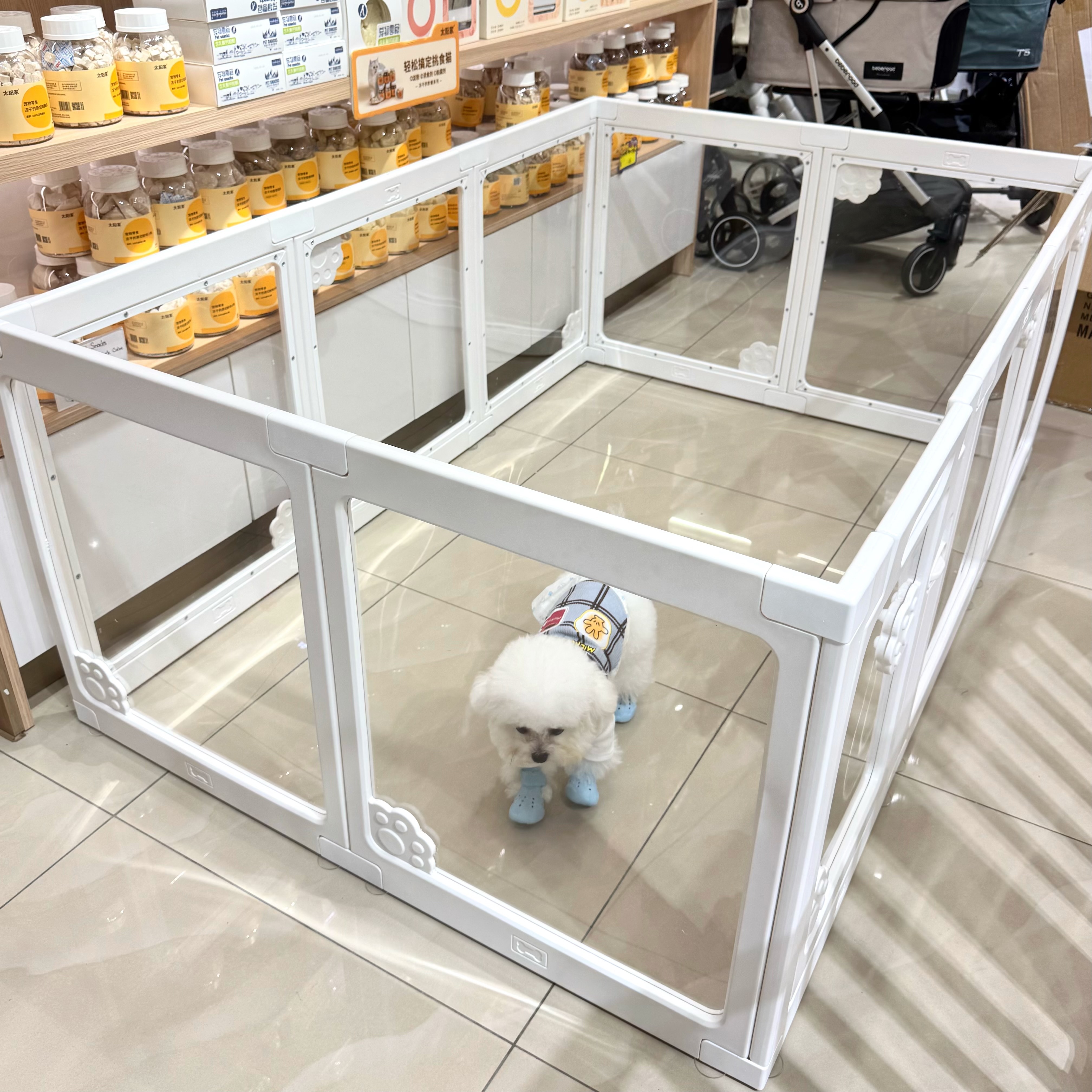 亚克力围栏 9+1门 100cm*150cm