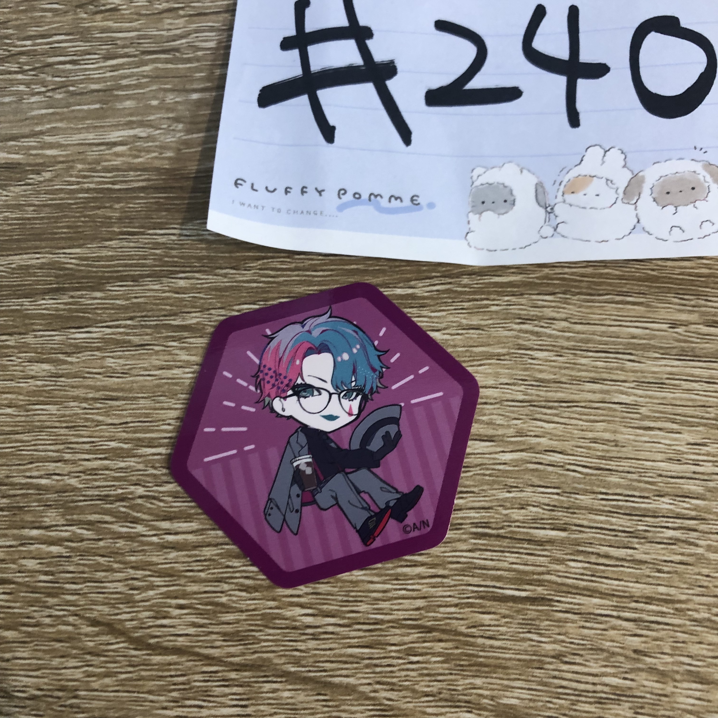 彩虹社 JOE 貼紙#240