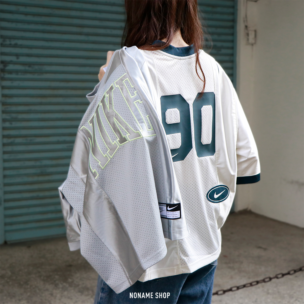 NIKE NSW 街頭 V領 復古 落肩 短袖 (女款)