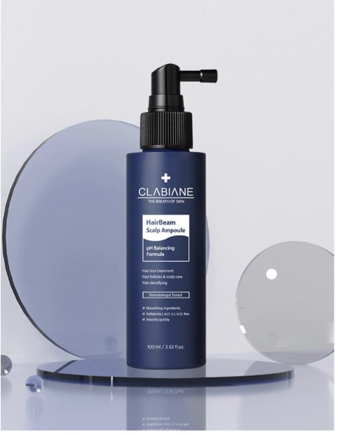 CLABIANE髮束頭皮安瓿【96%自然提取高濃縮成分，無刺激地滋養頭皮，可輕鬆實現脫髮、白色頭髮、角質、皮脂(油分)、頭皮鎮靜、冷卻等全效護理】到期日2026.04.20 A13