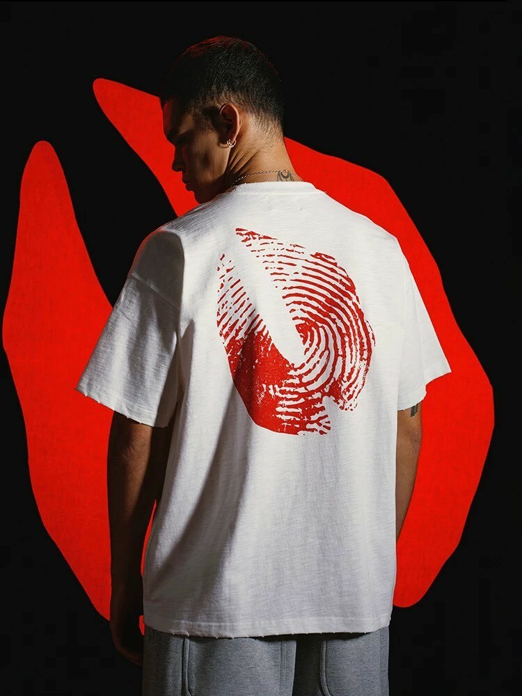 AFGK x 樂透人生 馬師專輯周邊  指紋牛蹄印  短T A FEW GOOD KIDS