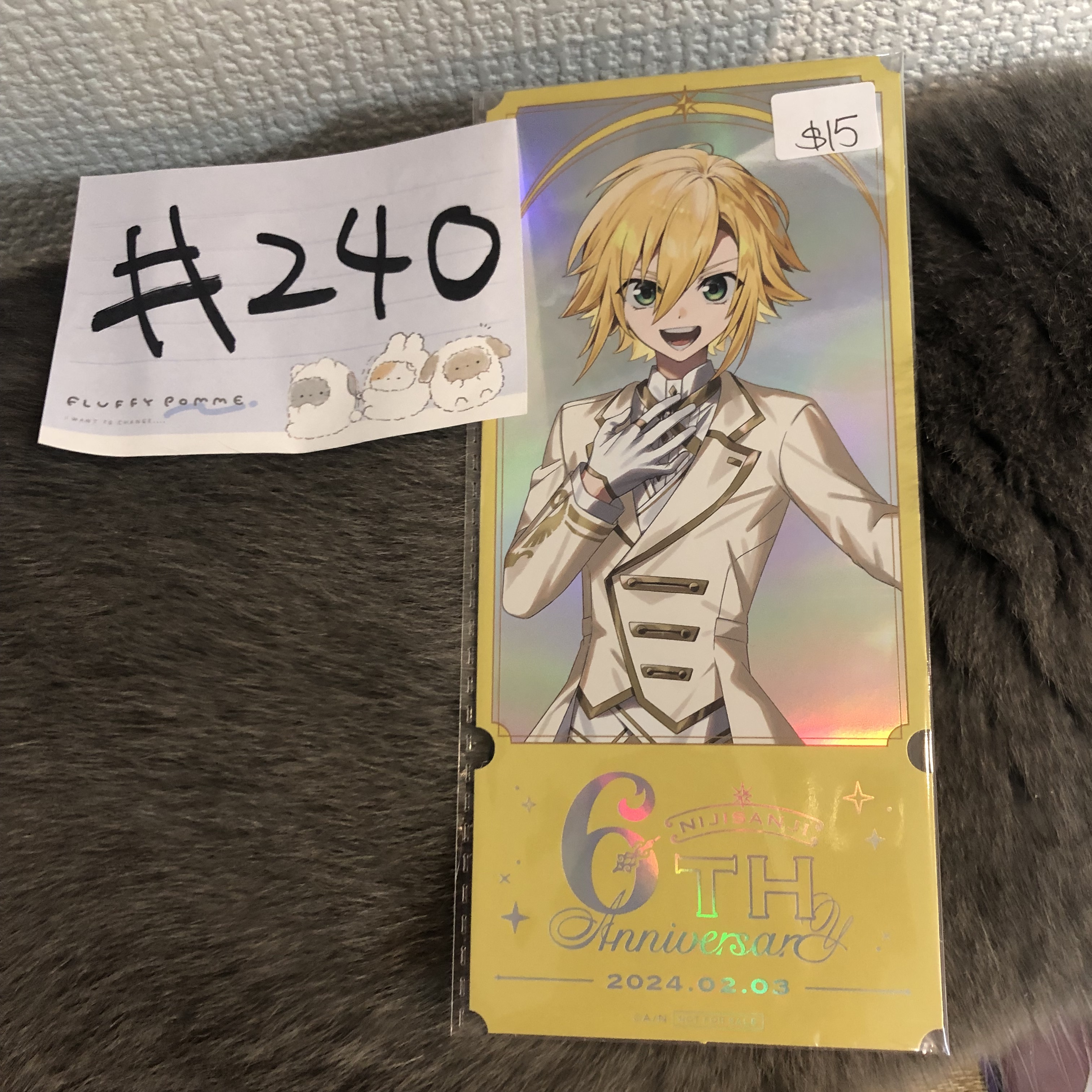 彩虹社 卯月 紙品 #240