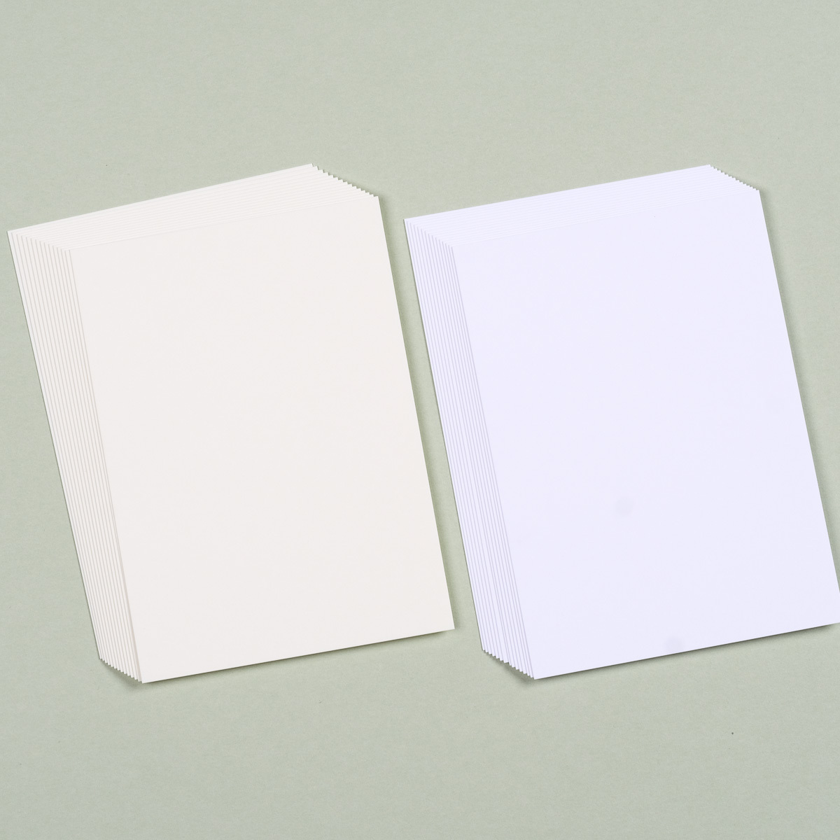 230磅 消光平滑蓋印卡 A6 30張 ｜一分之一工作室 臺灣