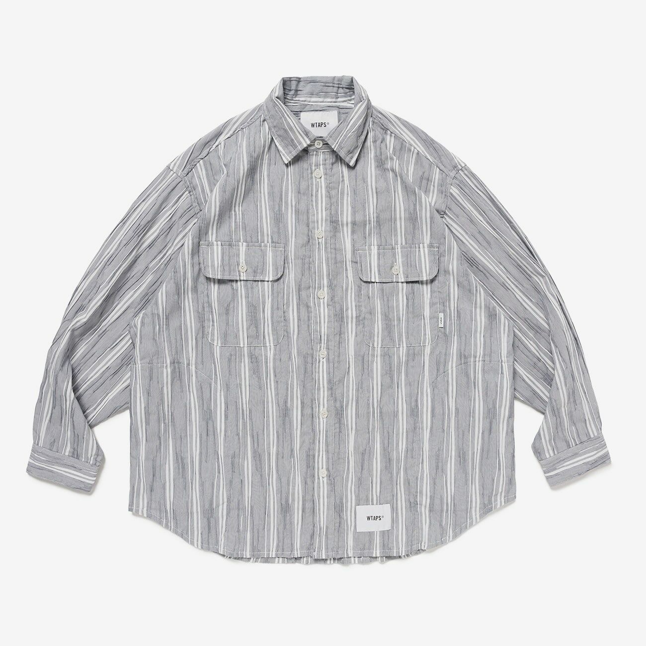 トップス WTAPS COTTON. DOBBY. TEXTILE WTAPS WCPO 02 / LS/ CTPL. DOBBY. TEXTILE 251WVDT-SHM04