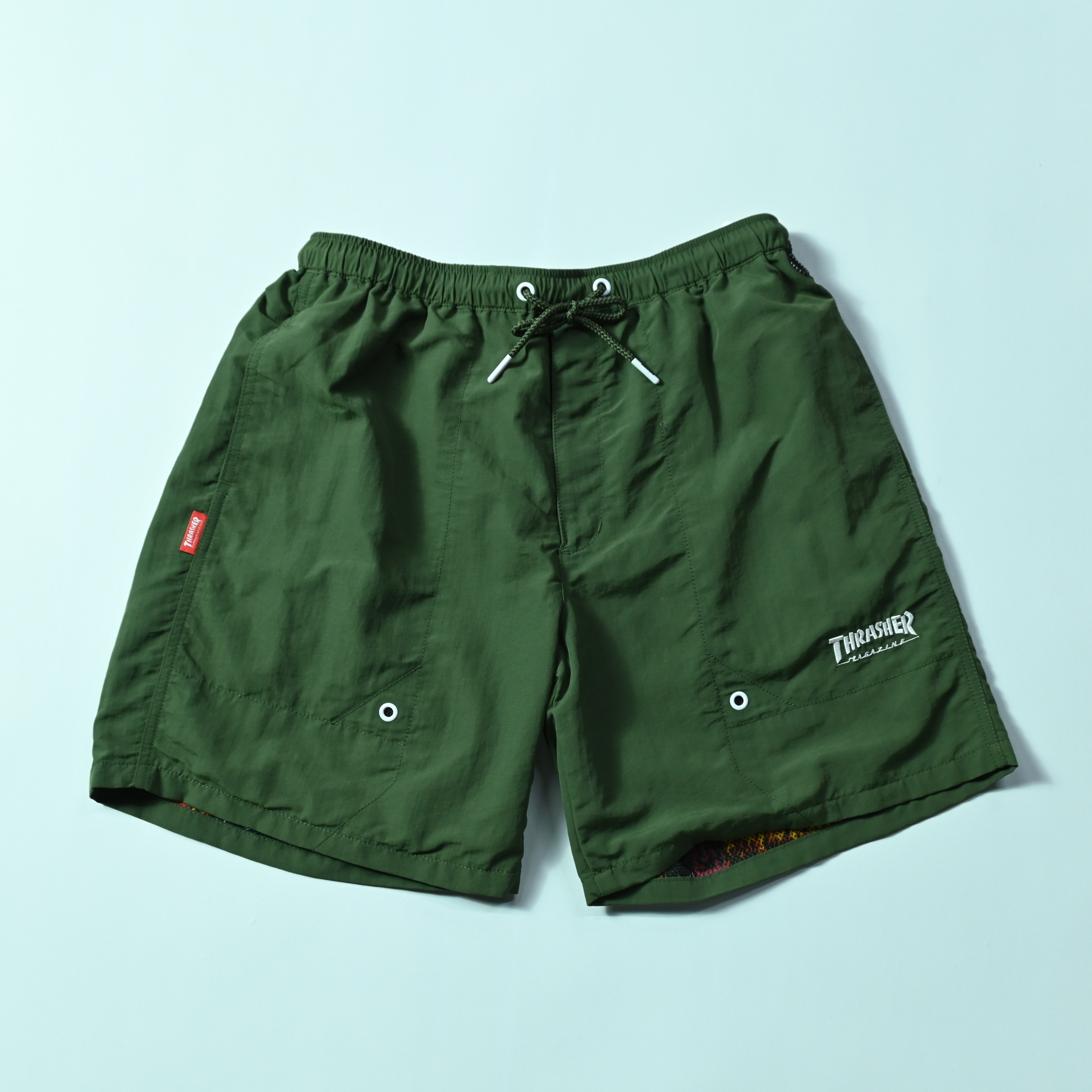 Thrasher JP Nylon Baggy Wide Shorts