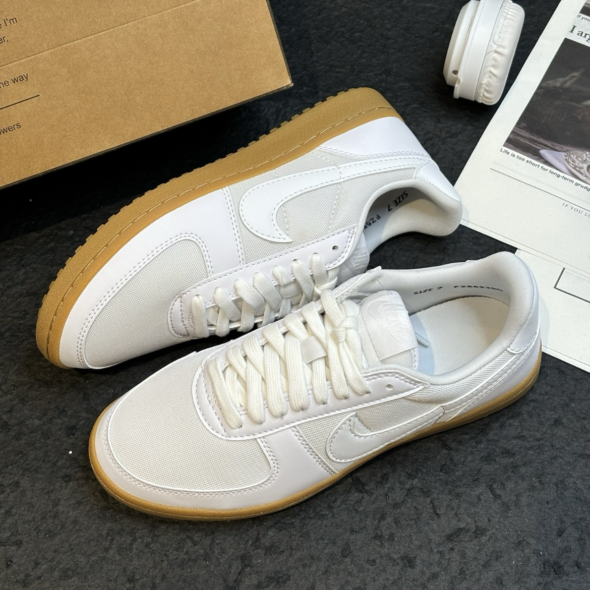 Nike Field General '82 White Gum 全白 復古 焦糖底 板鞋 低筒休閒鞋