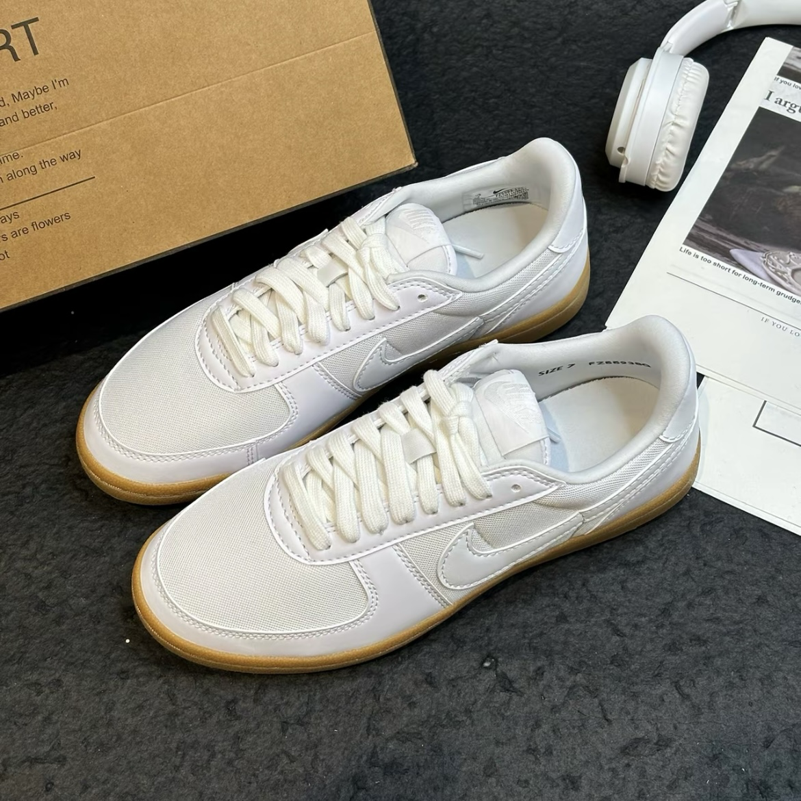 Nike Field General '82 White Gum 全白 復古 焦糖底 板鞋 低筒休閒鞋