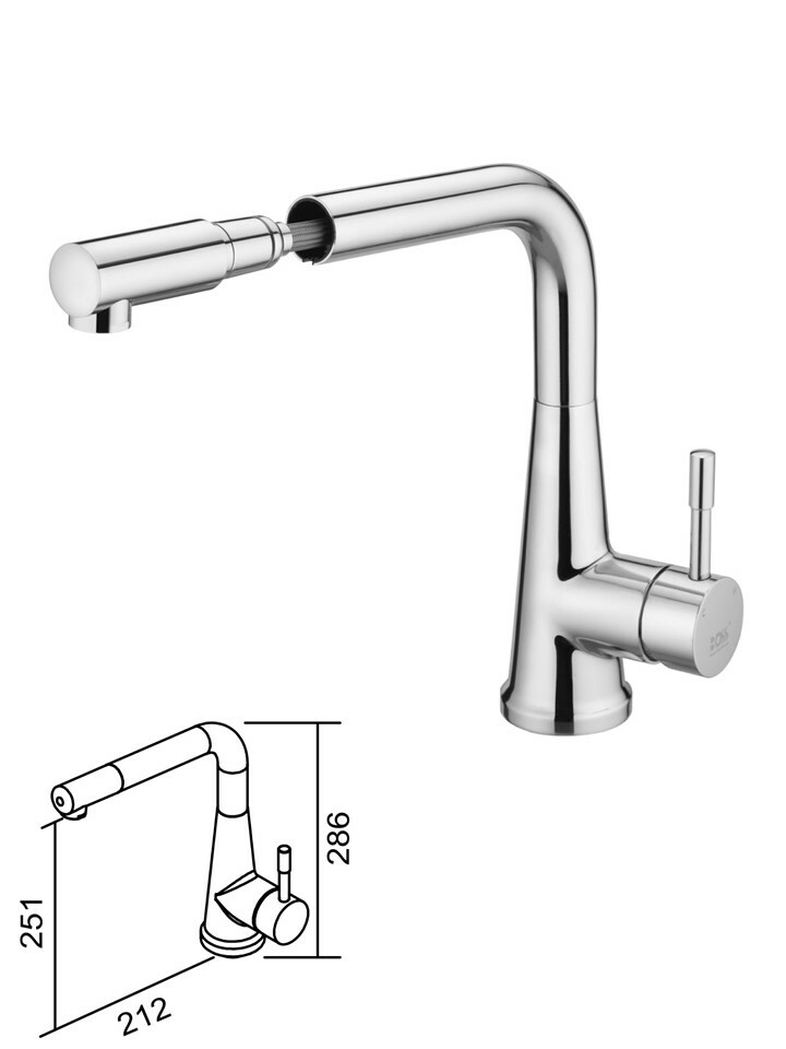 B1-010213無鉛廚房伸縮龍頭