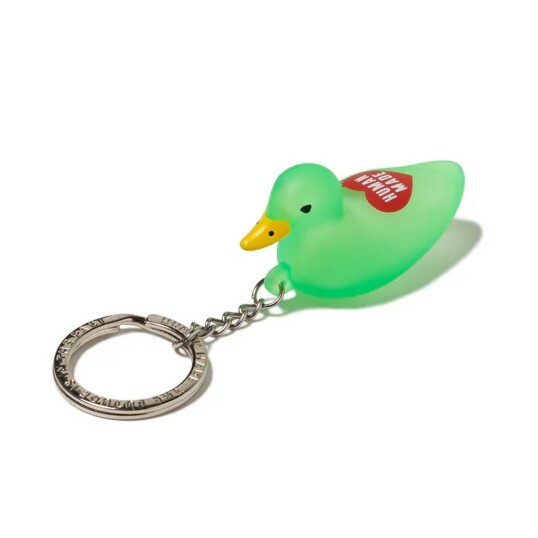 HUMAN MADE DUCK PVC KEY CHAIN 小鴨鴨子吊飾鑰匙圈三色藍/綠/粉