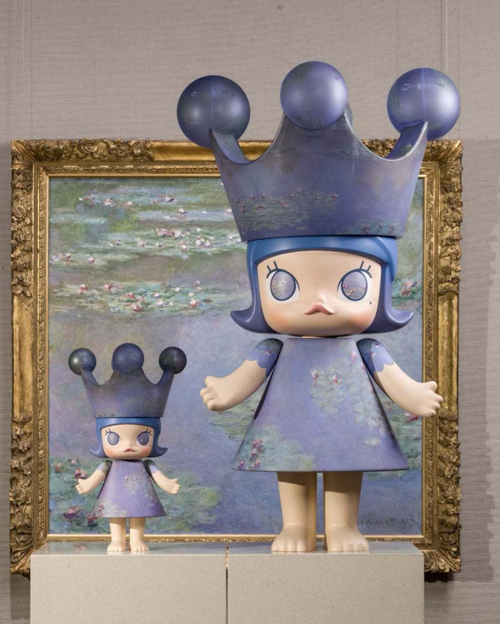 <官方正版>POPMART 泡泡瑪特 MEGA ROYAL MOLLY 睡蓮 400% 1000%