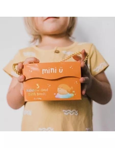 英國Mini U彩虹雲沐浴球(130g x 3)