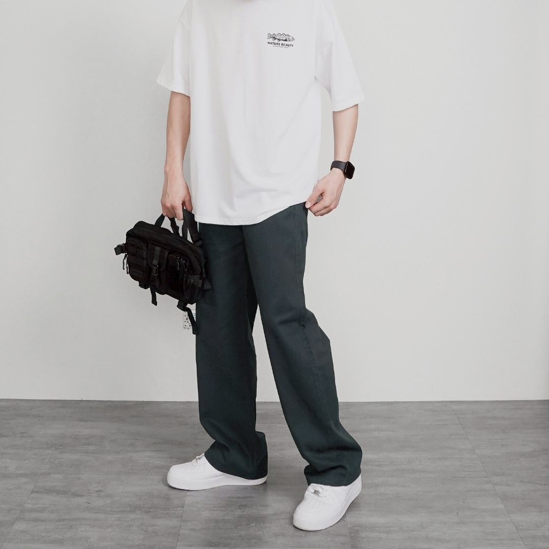 『RB』直筒斜紋長褲