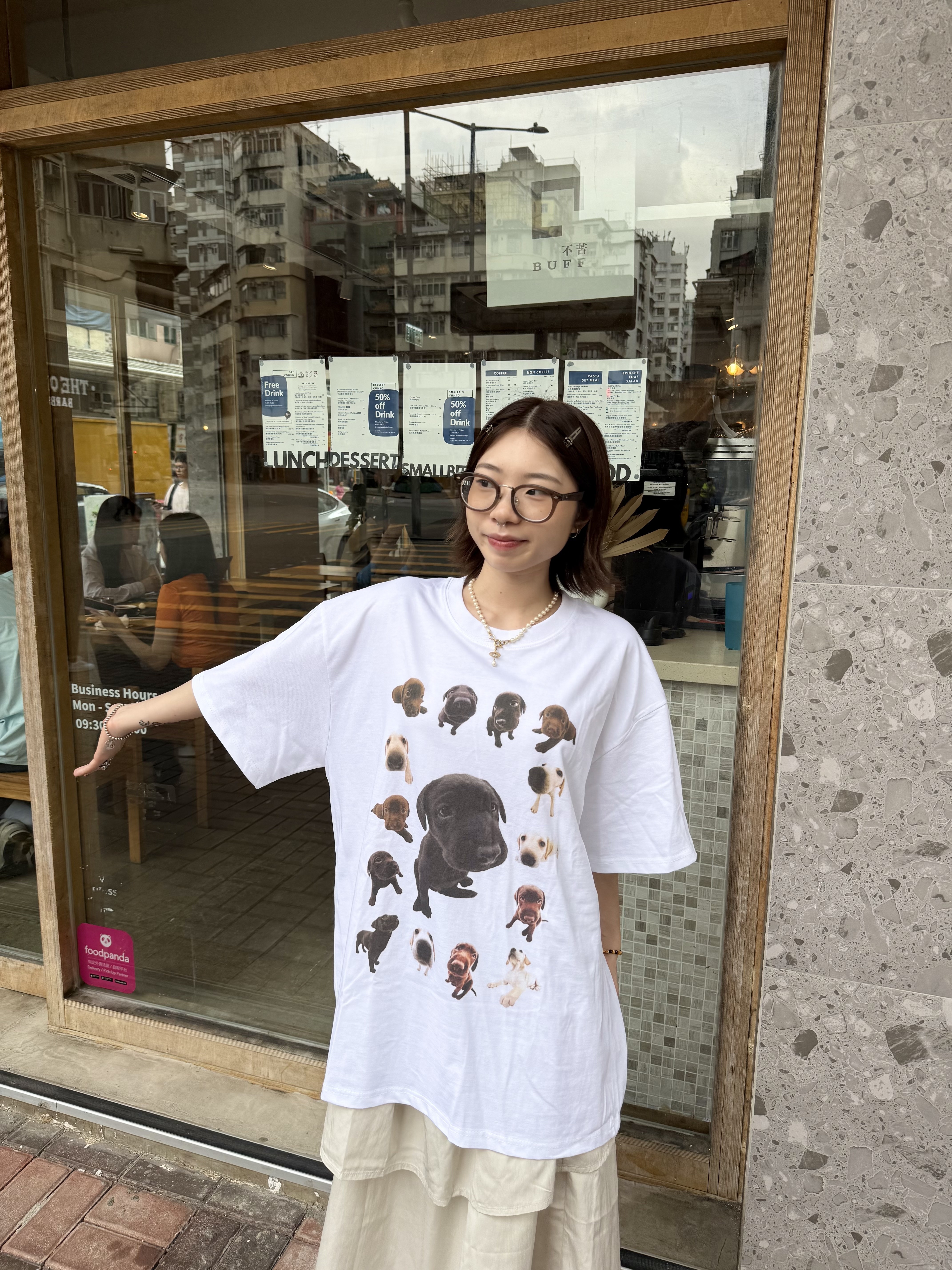 大頭狗仔Oversize Tee