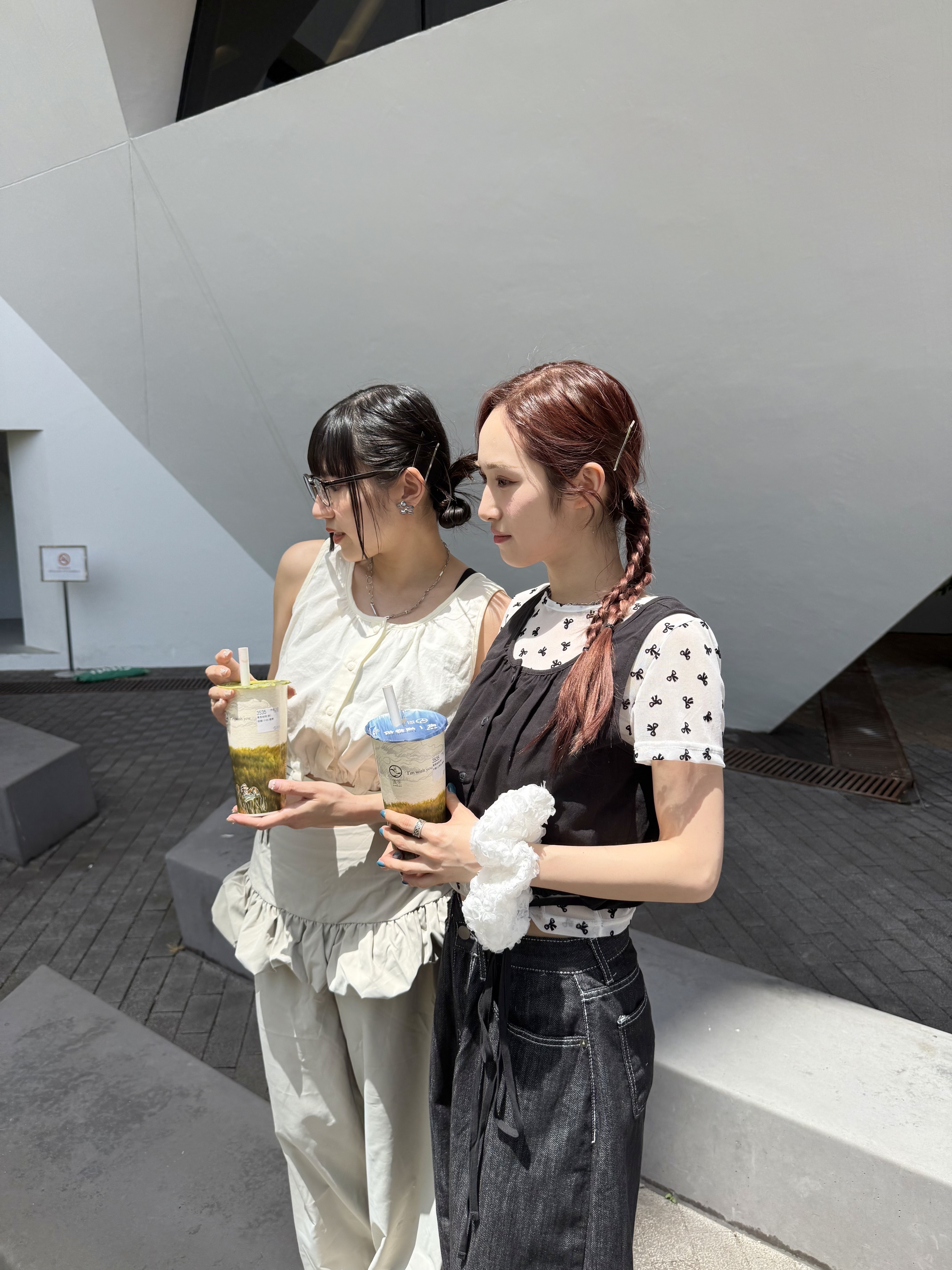 自留！平口綁帶短款背心