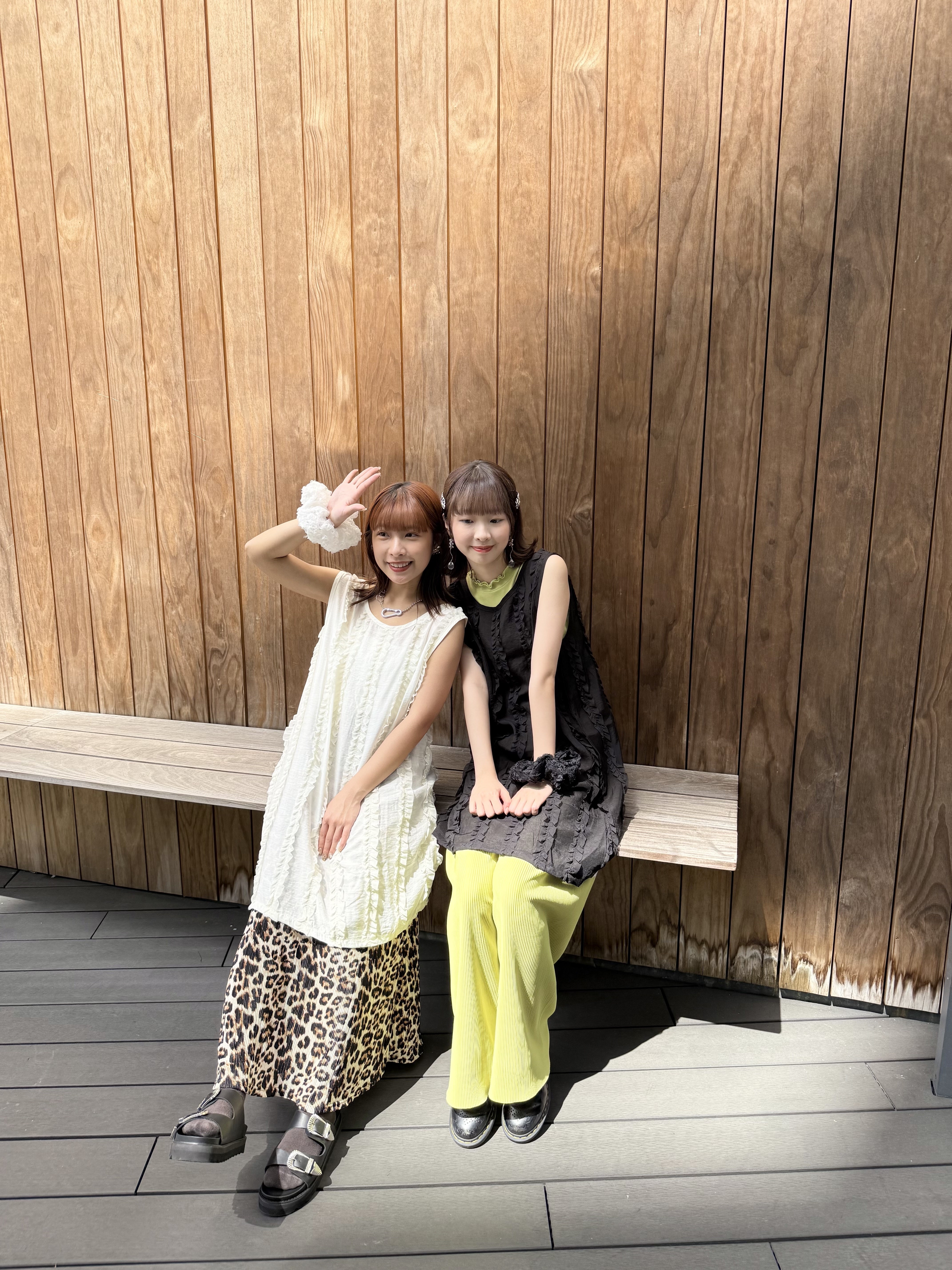 直紋RUFFLE透薄背心短OPS