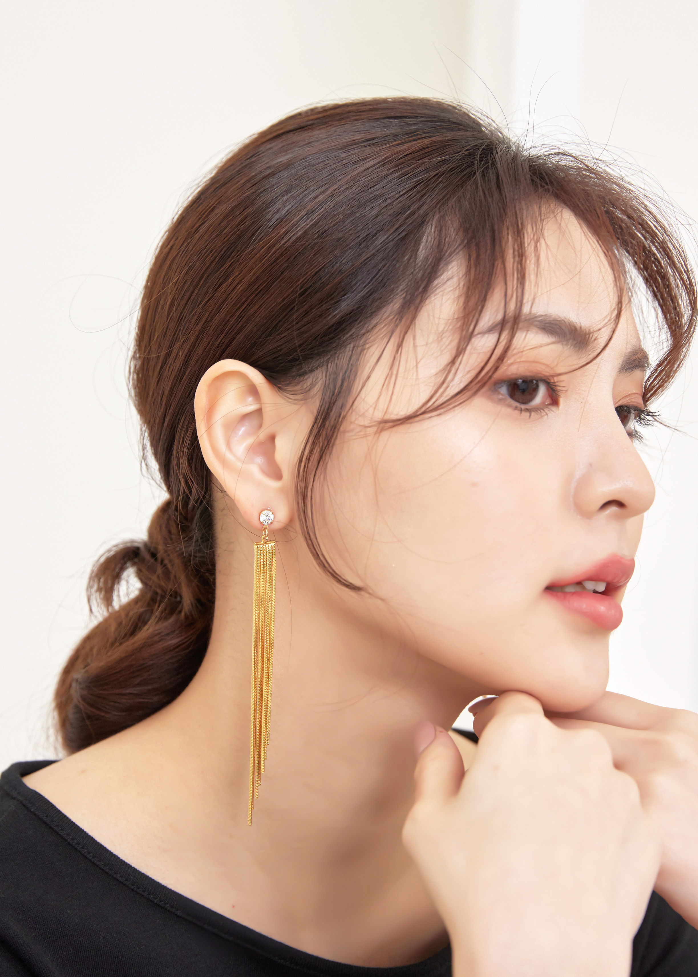 Lachesis 流蘇長耳環