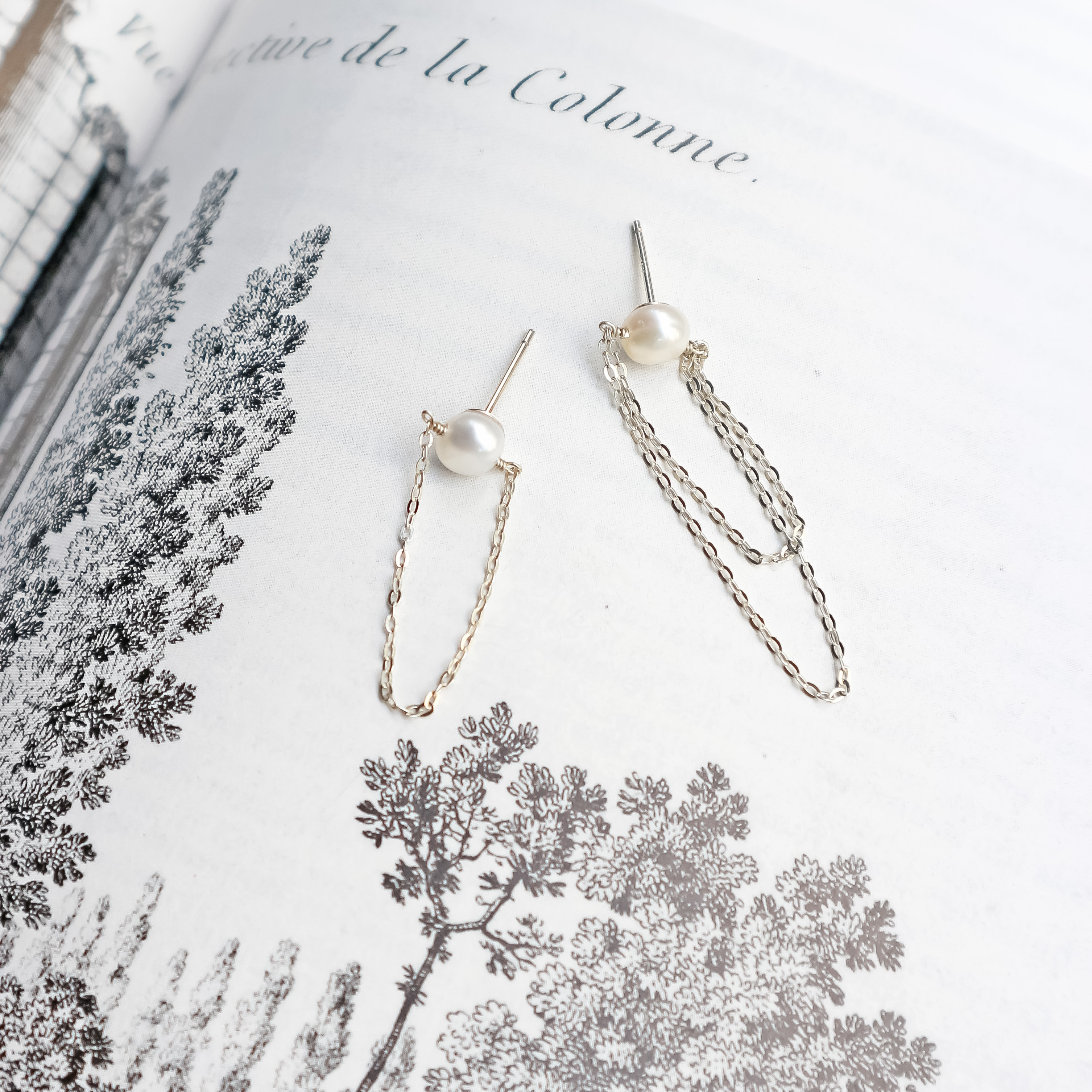 雪鍊 耳環 | S925銀