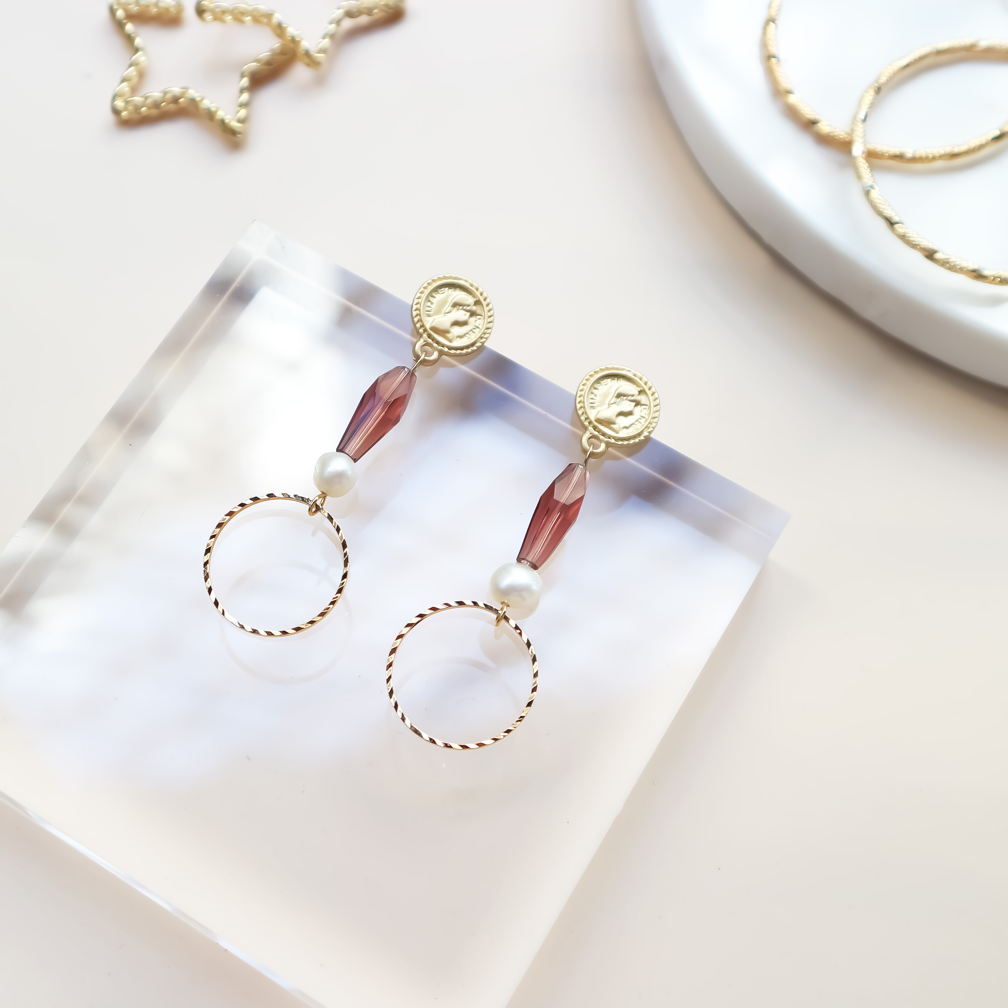 巴塞隆納派對 耳環