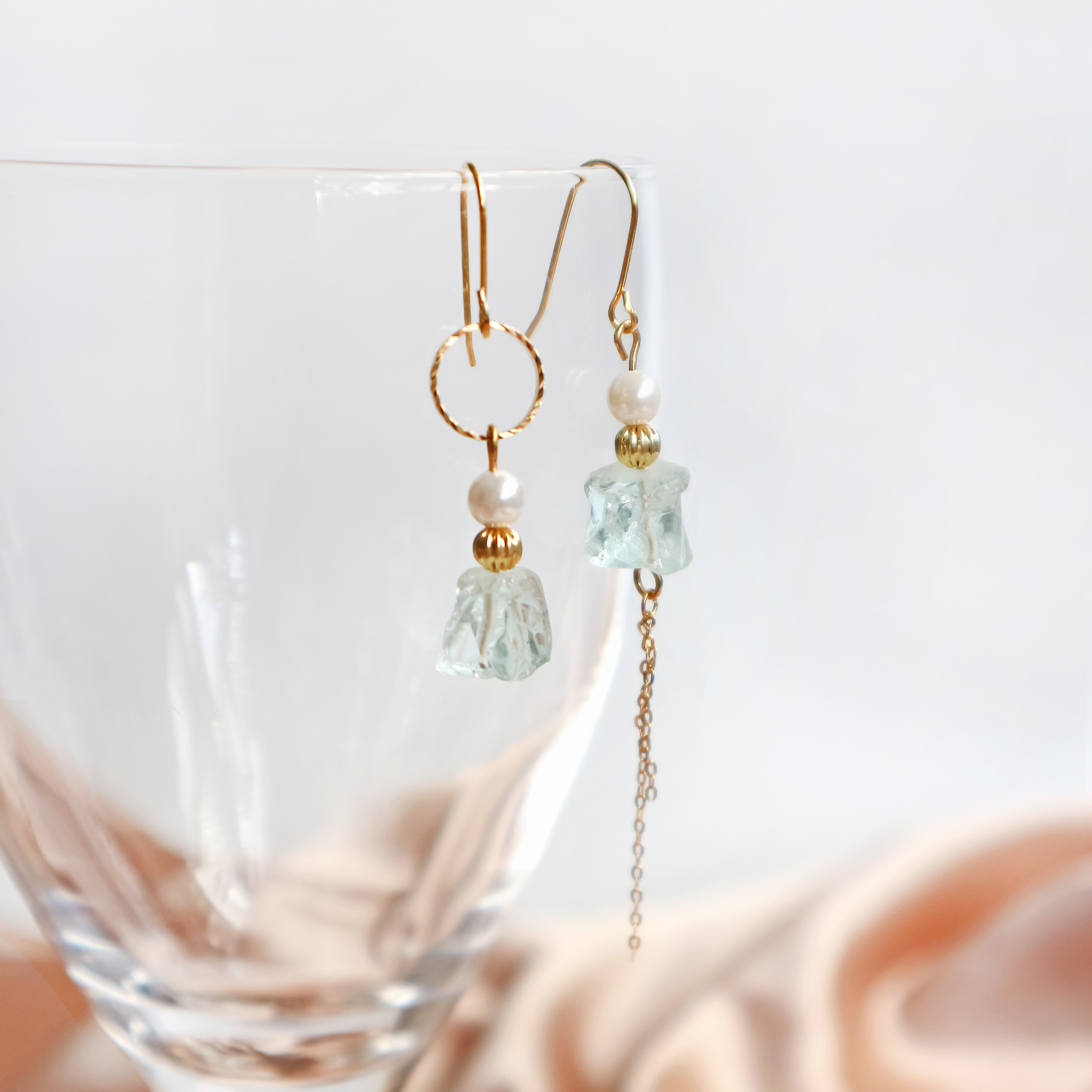 Wonderland 耳環-藍