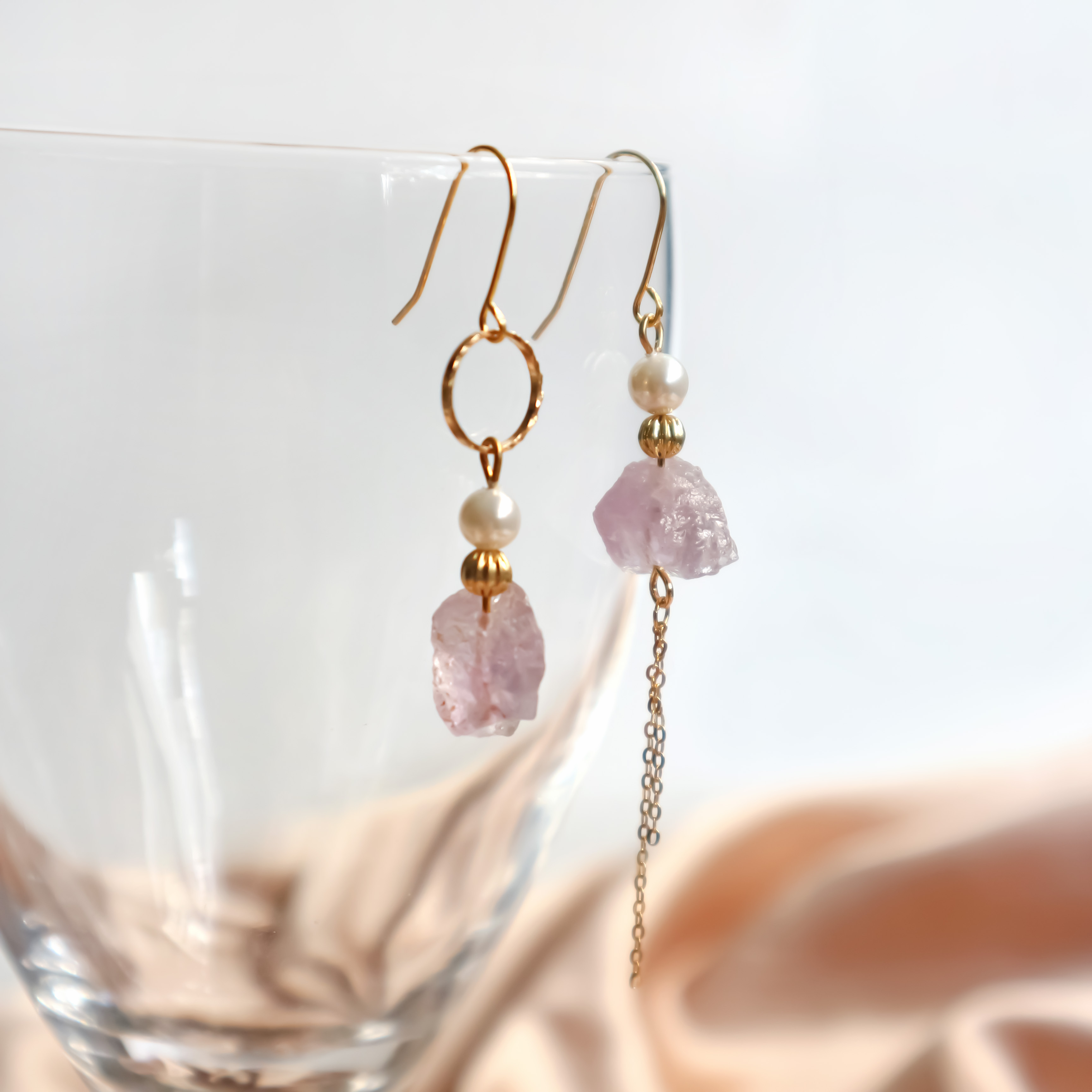 Wonderland 耳環-紫