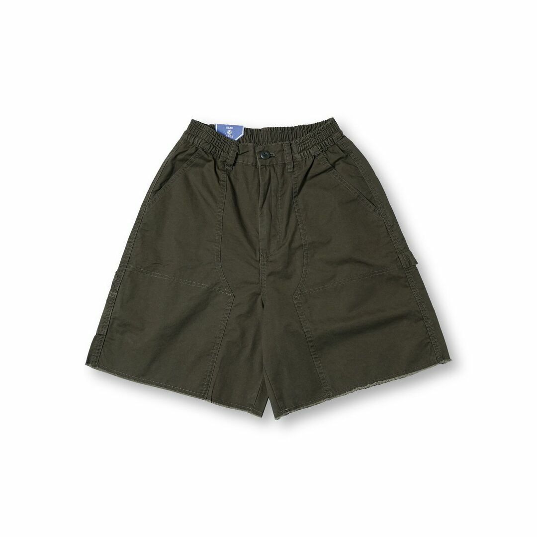 小破壞毛邊休閒短褲